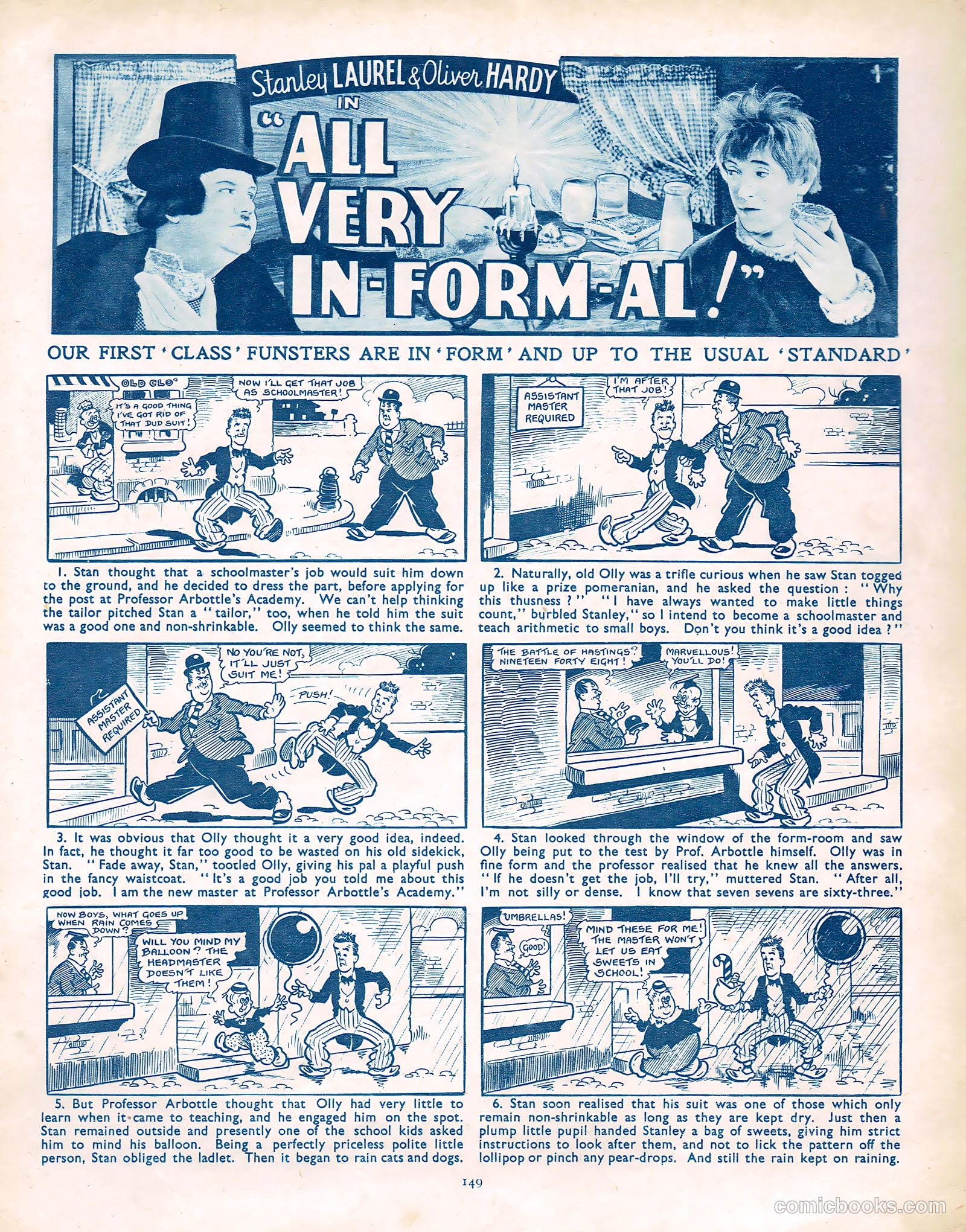 Film Fun Annual #1939 — page 59 of 64