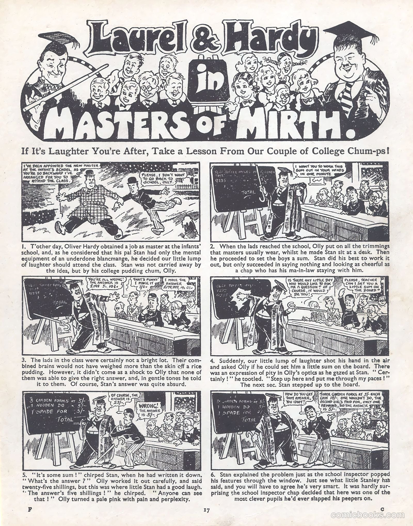 Film Fun Annual #1942 — page 18 of 114