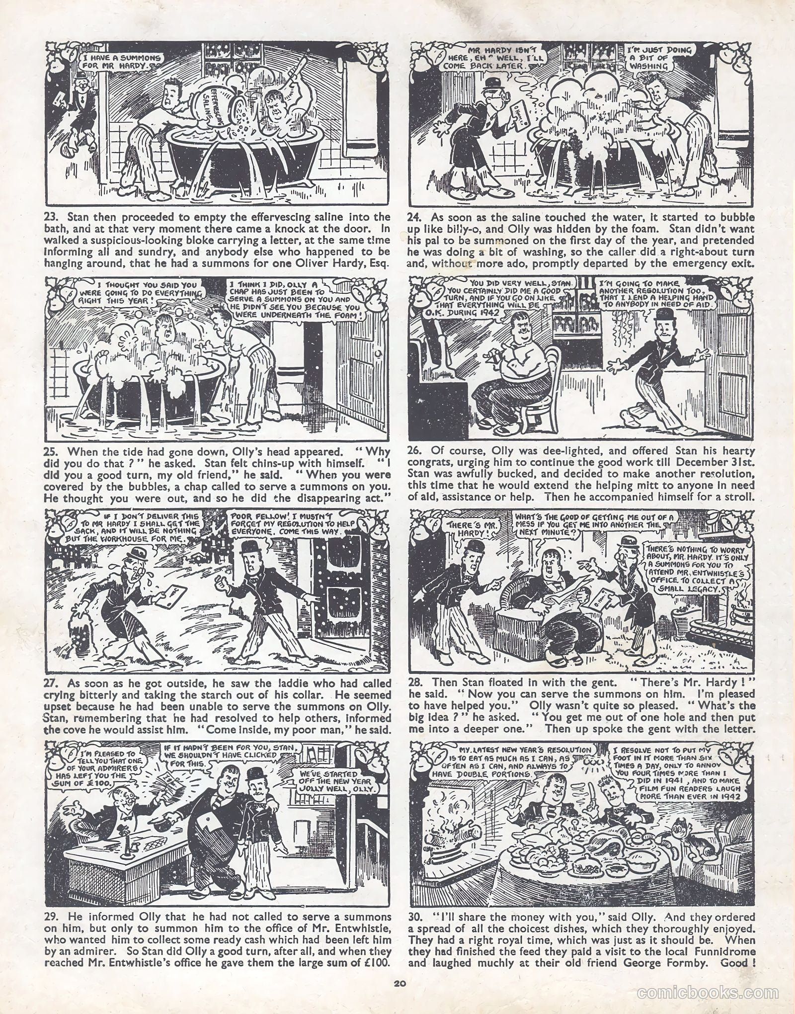 Film Fun Annual #1942 — page 21 of 114
