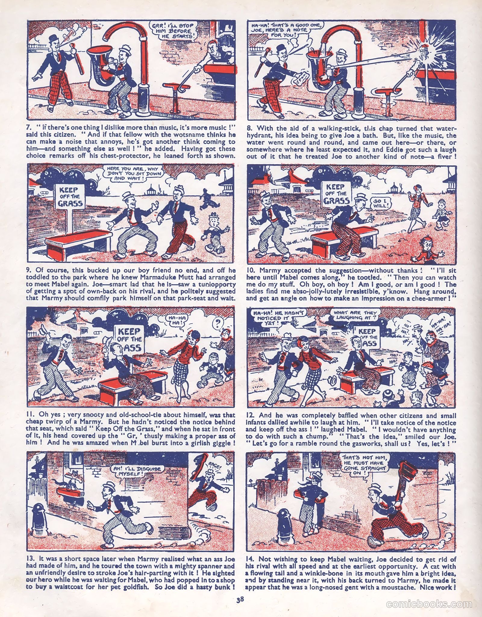Film Fun Annual #1942 — page 39 of 114
