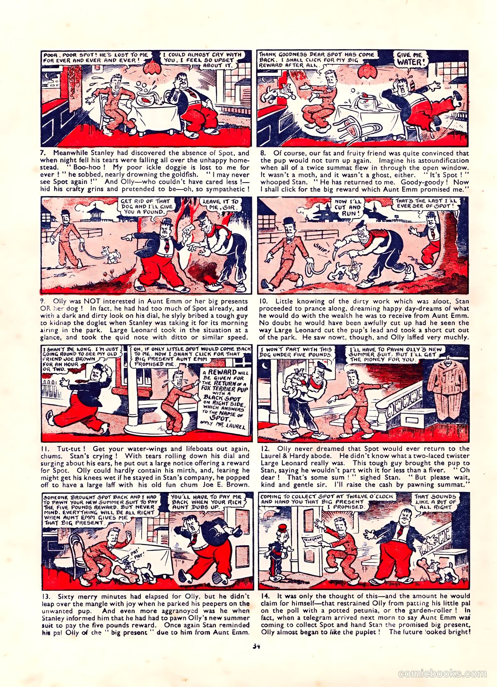 Film Fun Annual #1950 — page 37 of 99