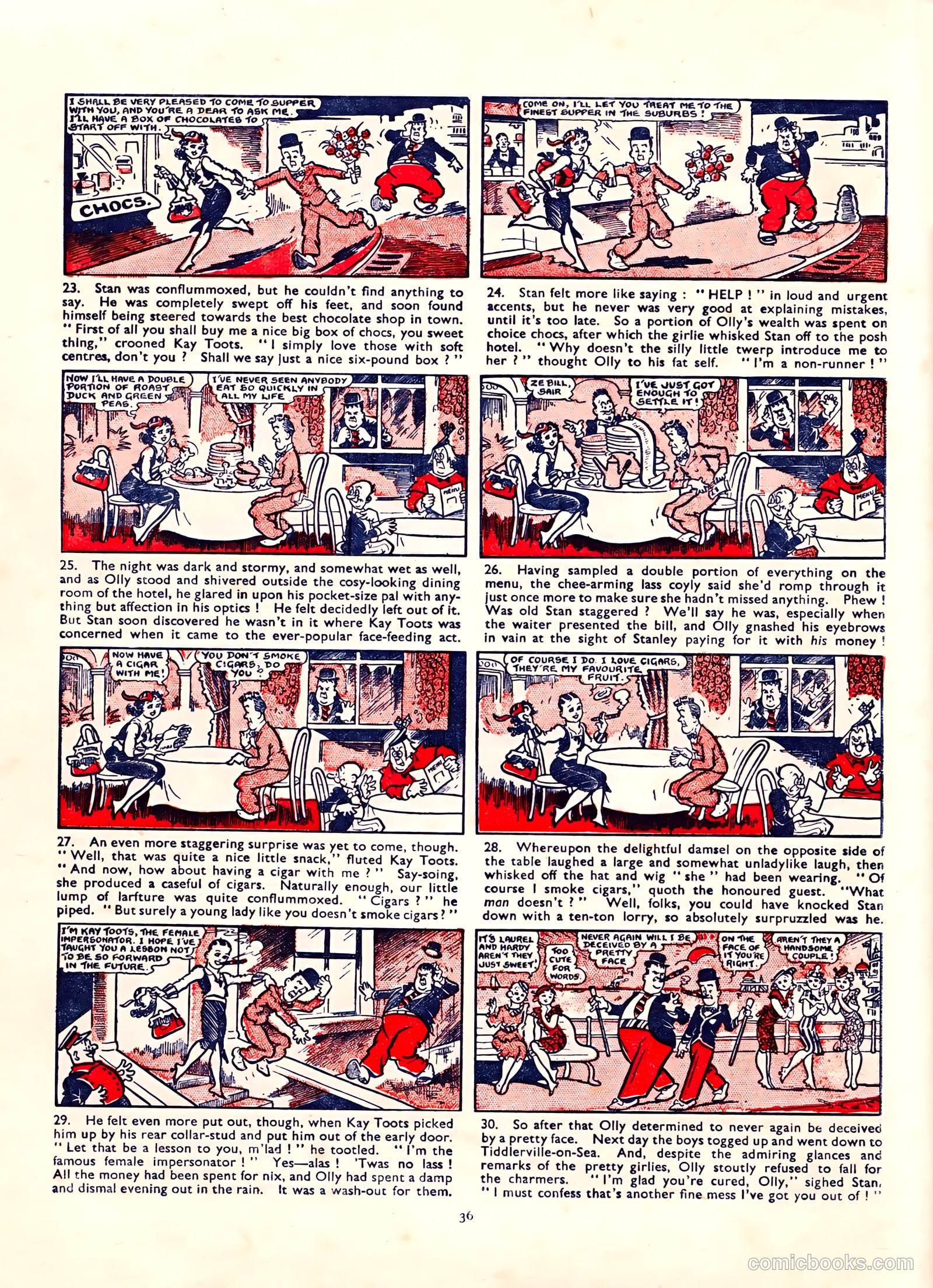 Film Fun Annual #1950 — page 39 of 99