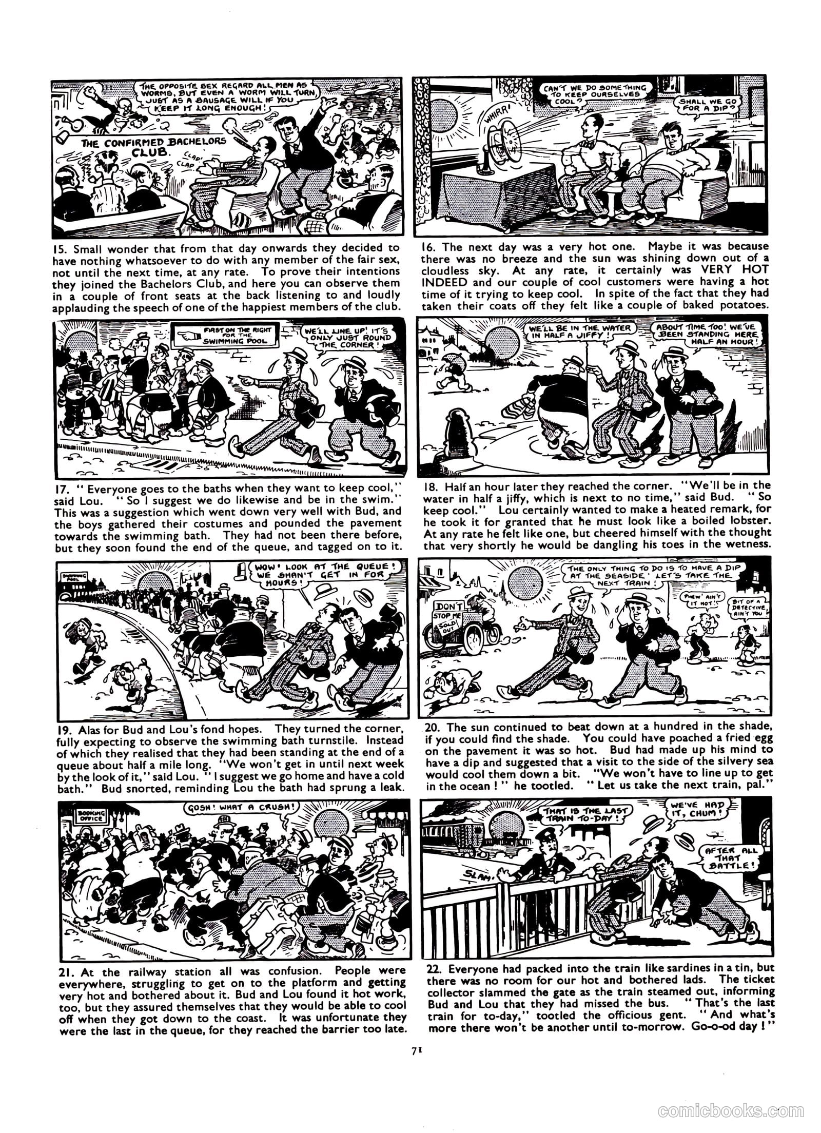 Film Fun Annual #1950 — page 74 of 99