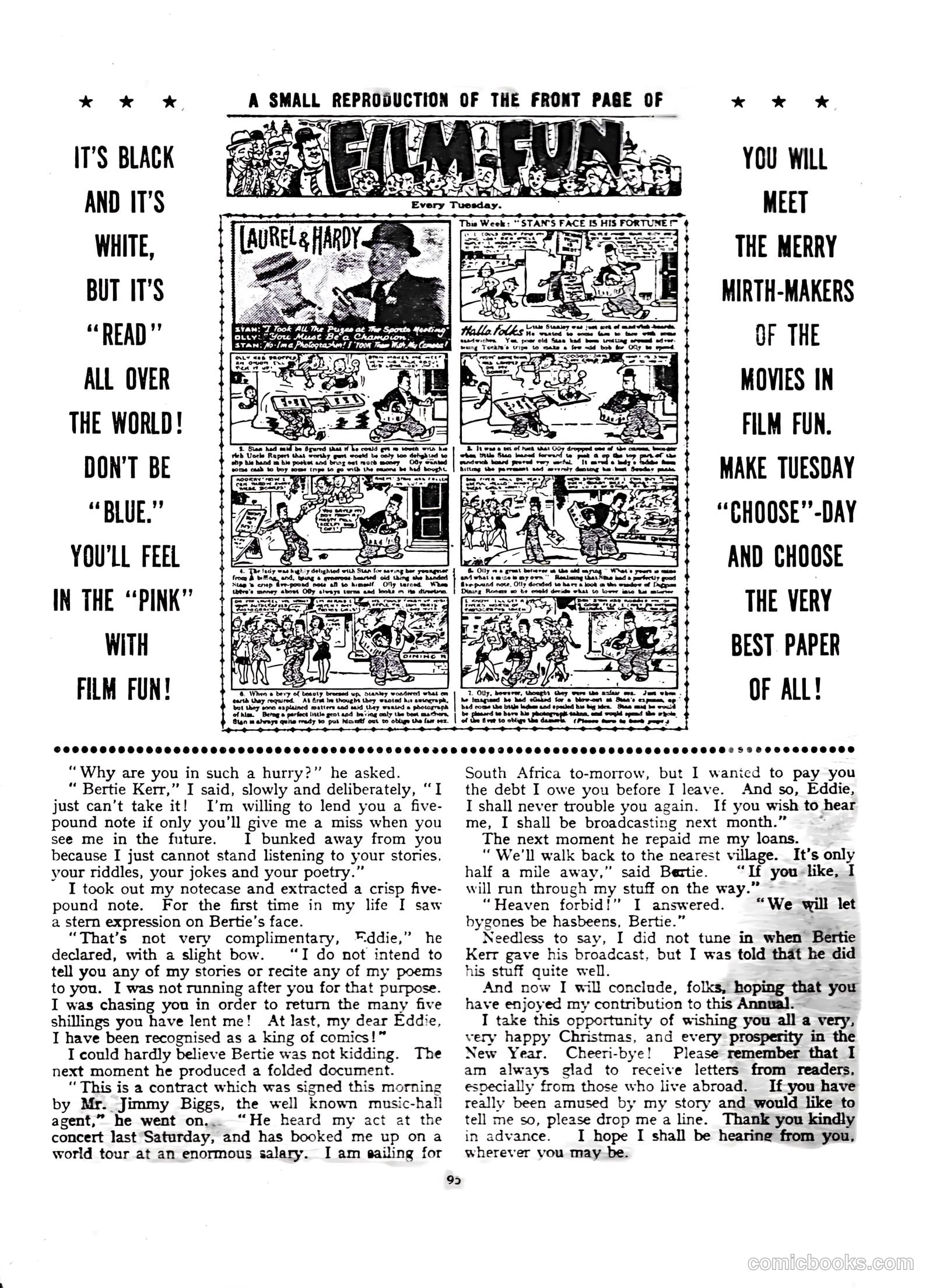 Film Fun Annual #1950 — page 98 of 99