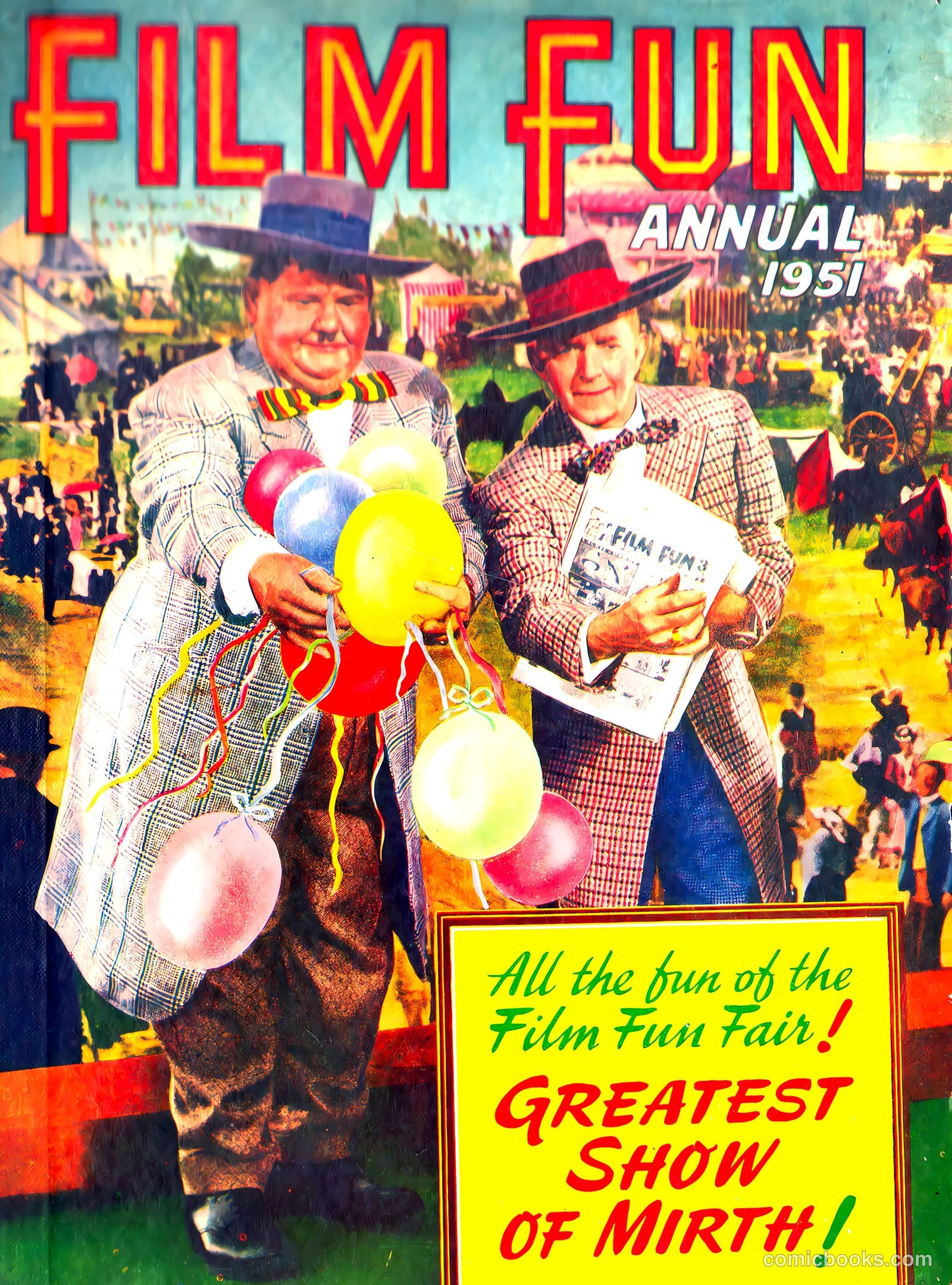Film Fun Annual #1951 — page 1 of 60