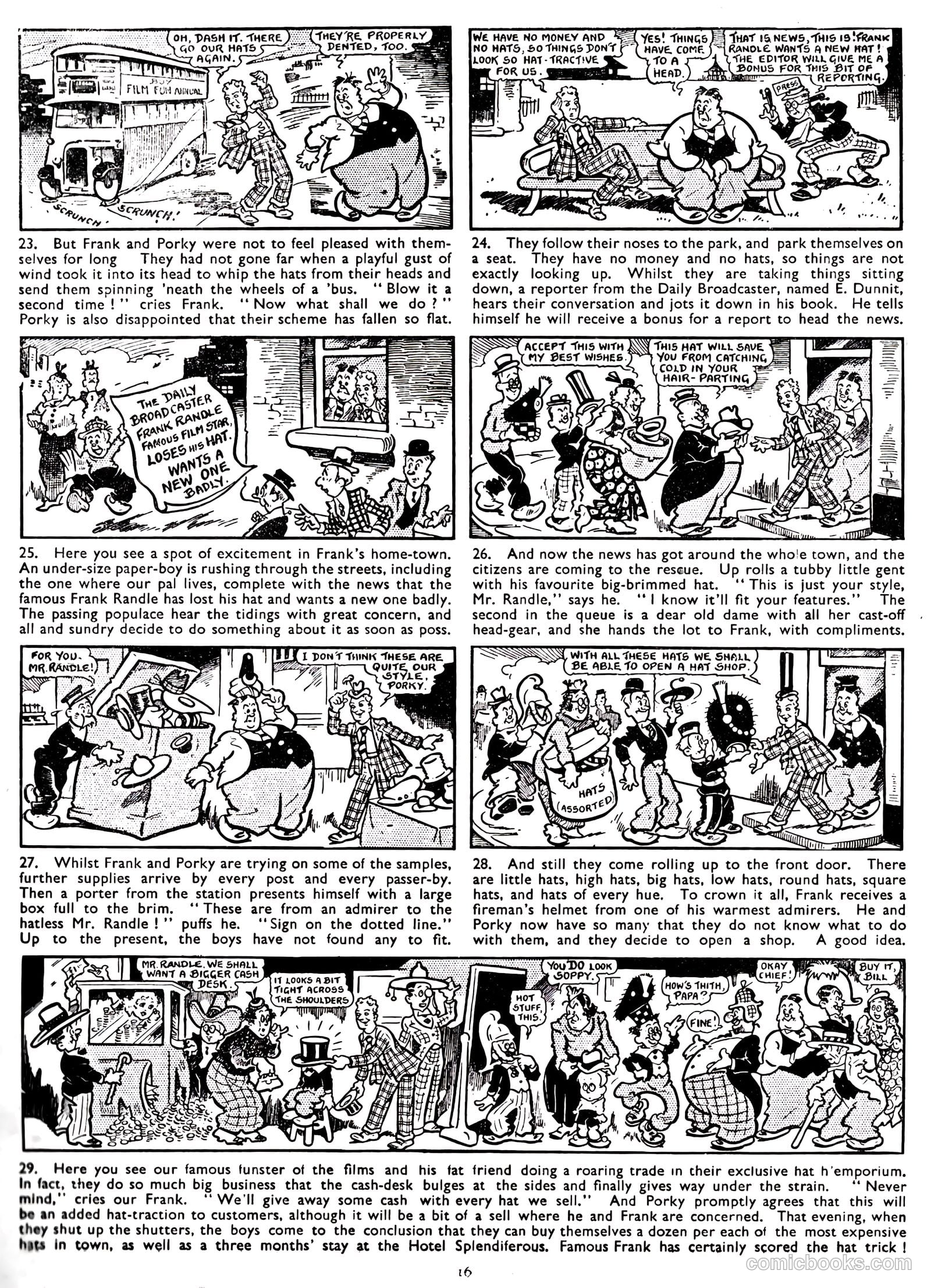 Film Fun Annual #1951 — page 10 of 60