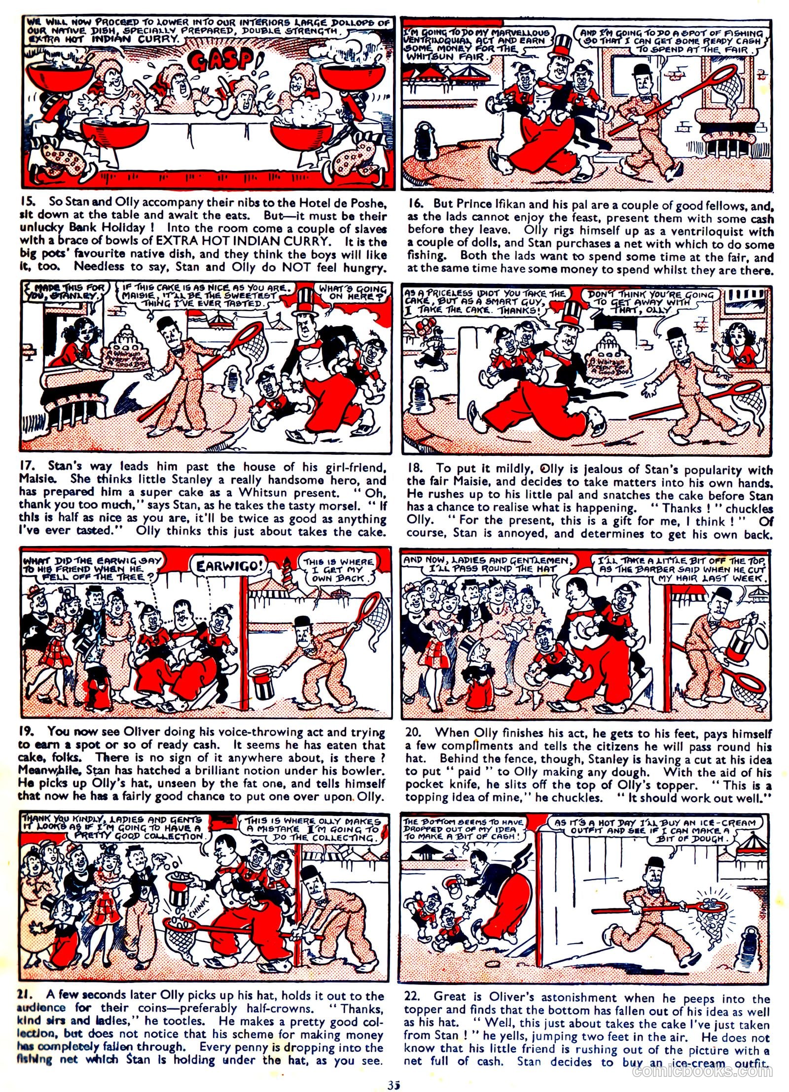 Film Fun Annual #1951 — page 21 of 60