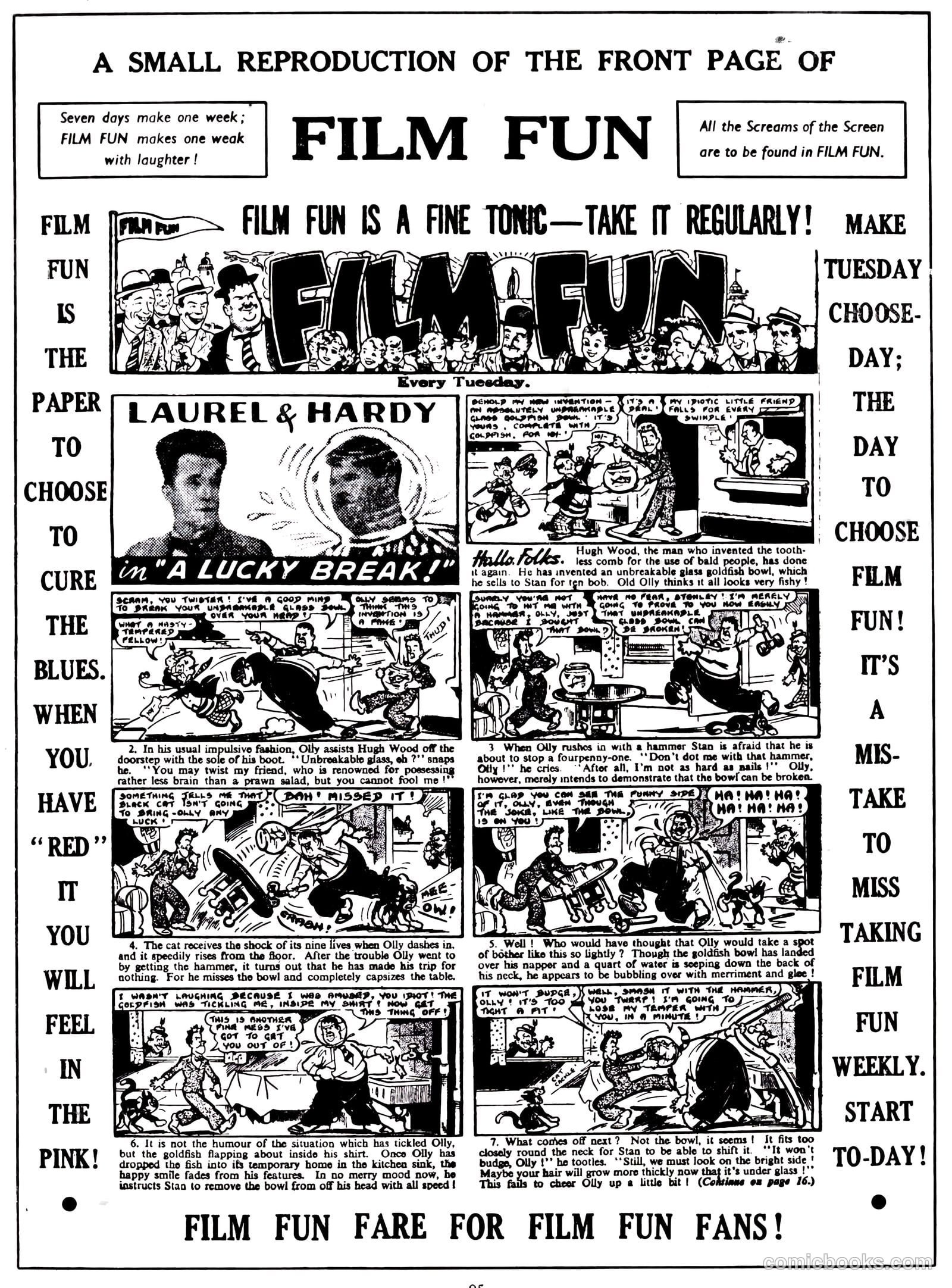 Film Fun Annual #1951 — page 59 of 60