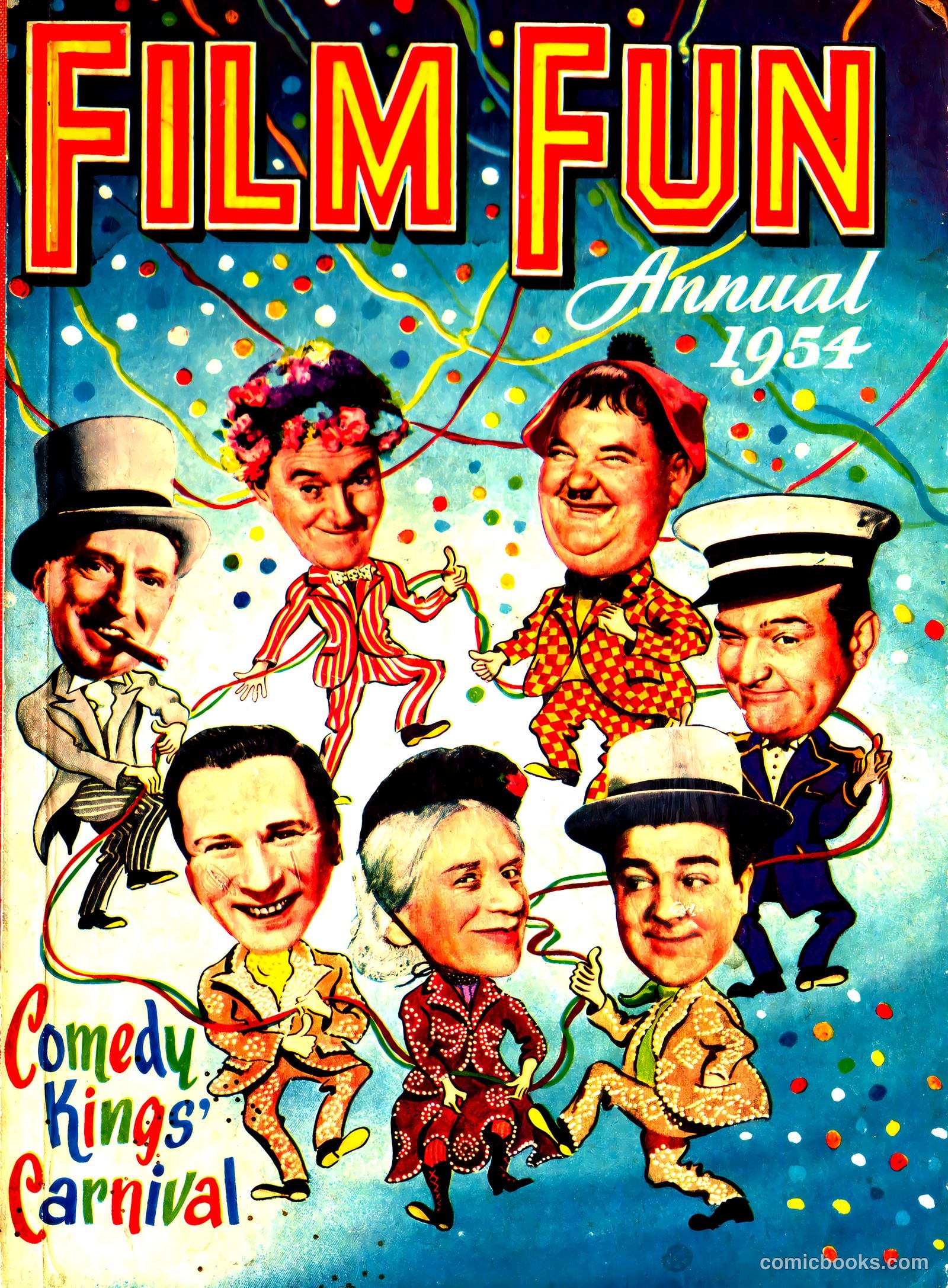 Film Fun Annual #1954 — page 1 of 60