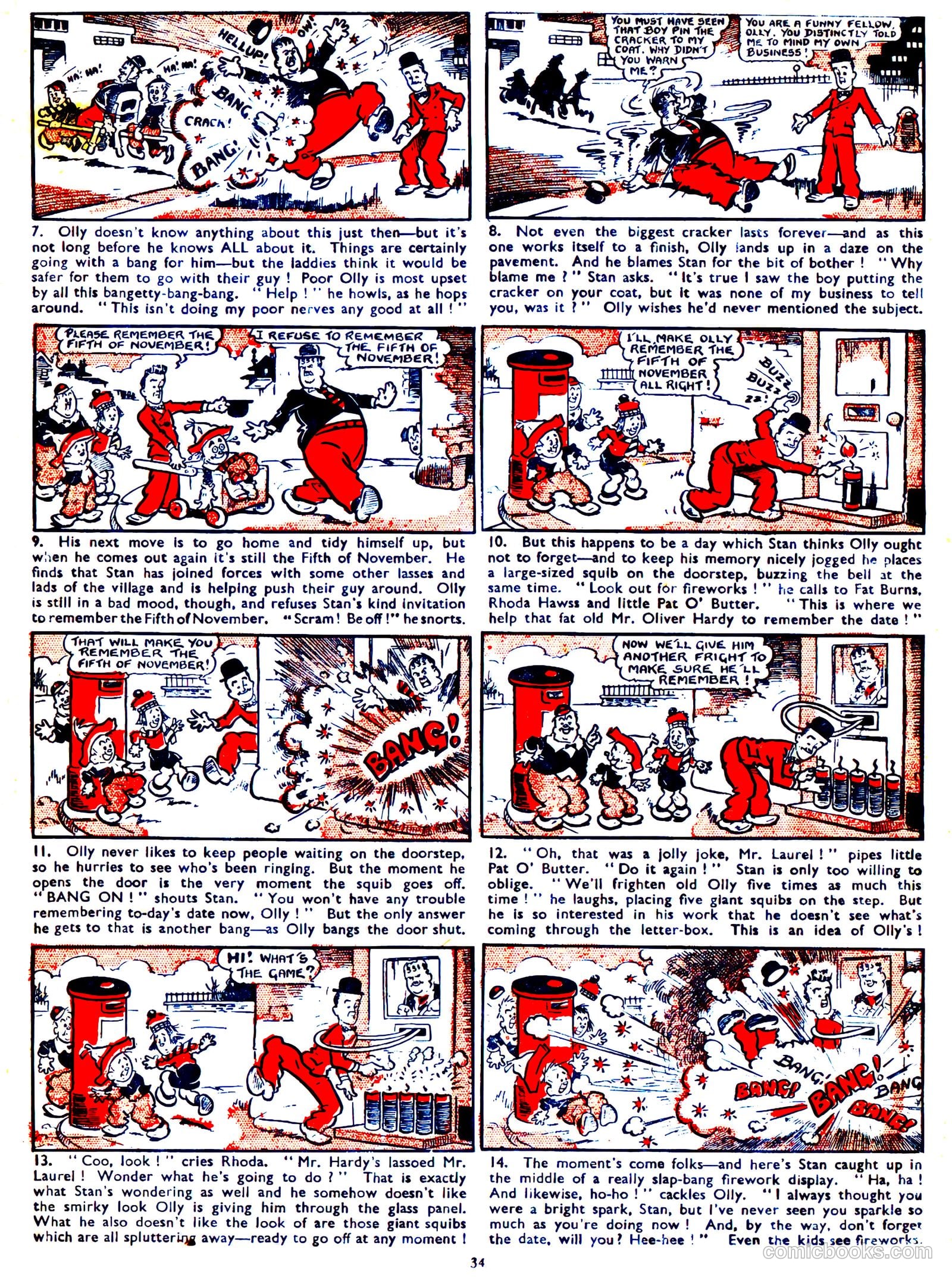 Film Fun Annual #1954 — page 19 of 60