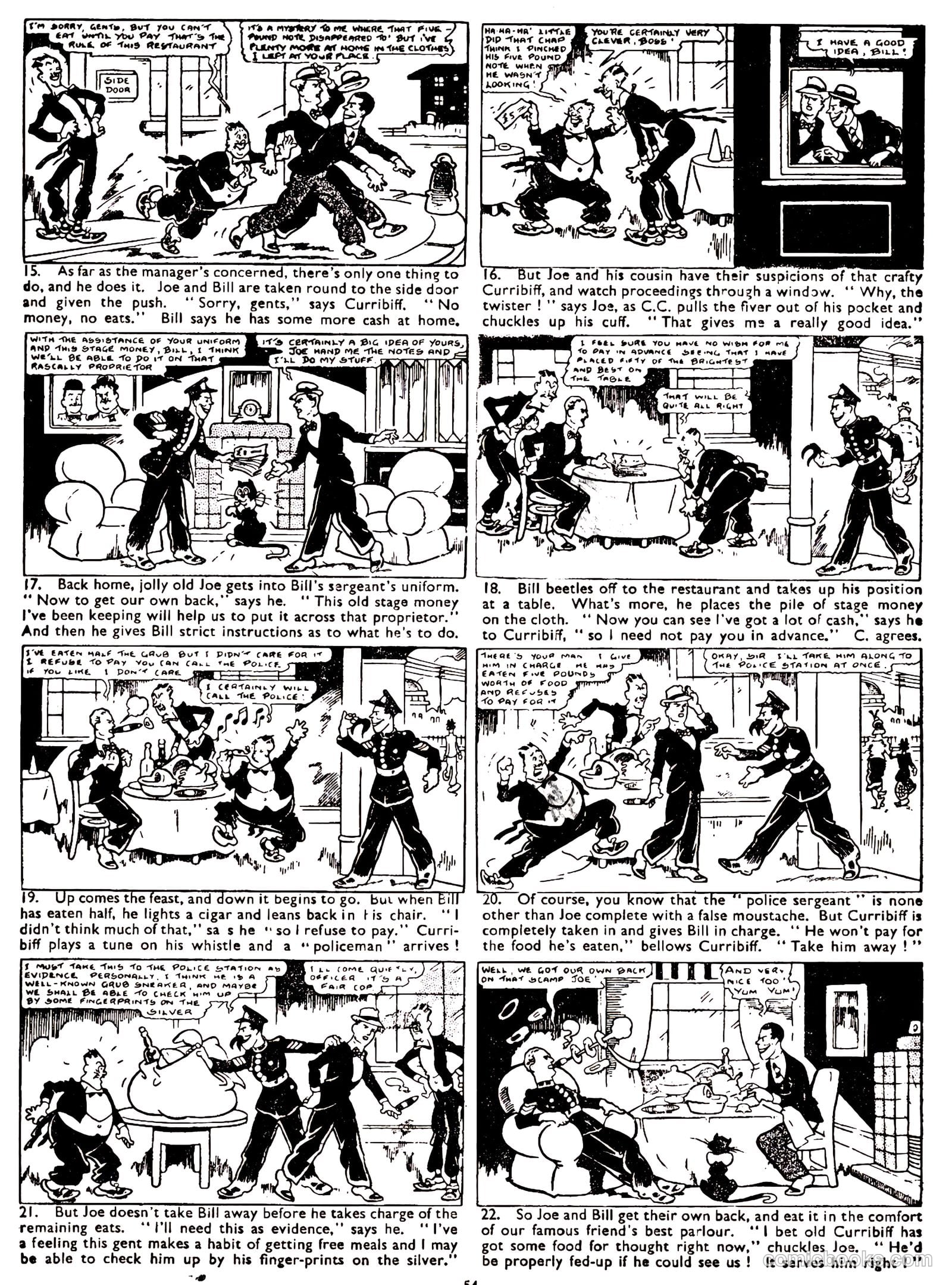 Film Fun Annual #1954 — page 33 of 60