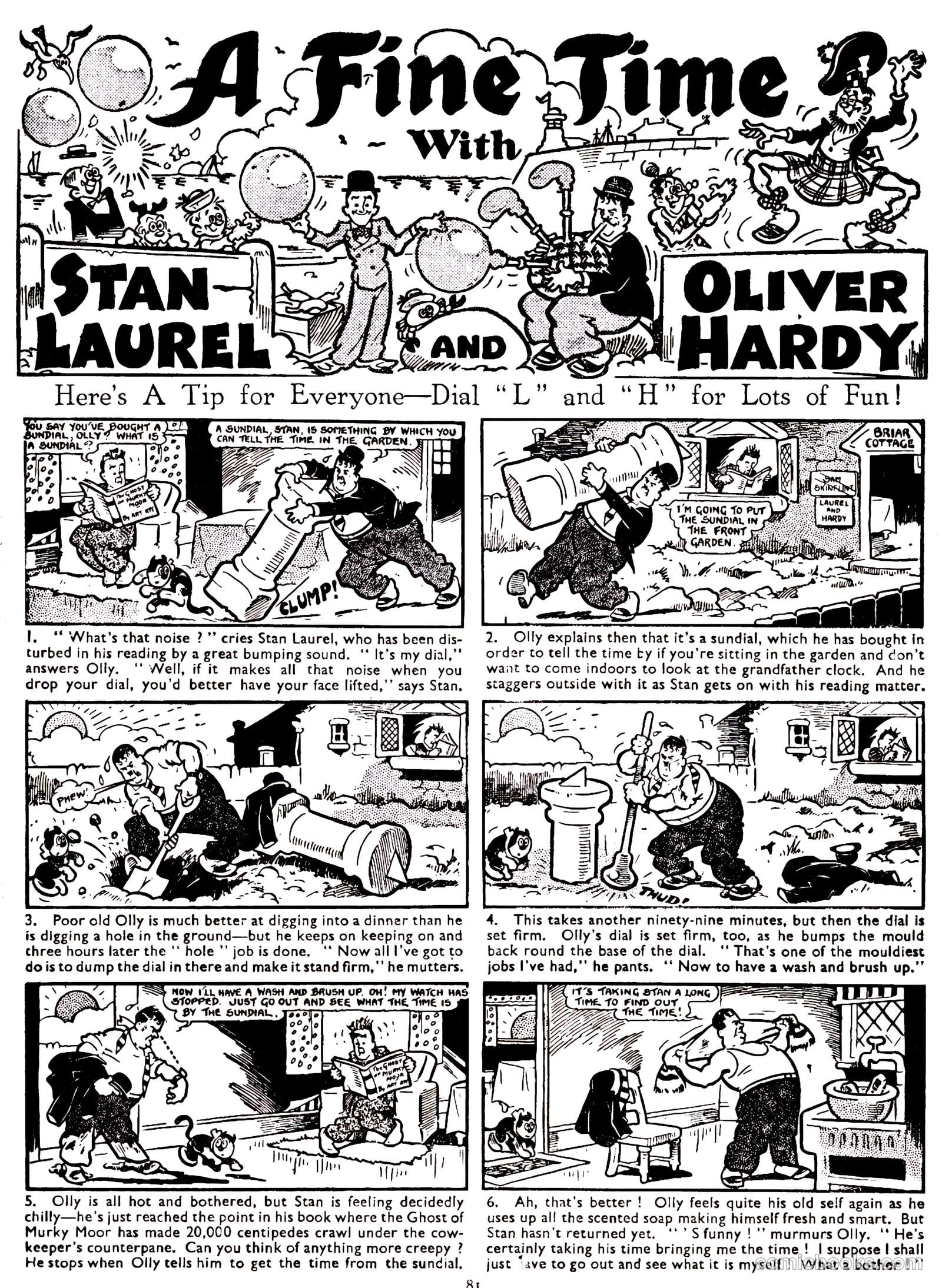 Film Fun Annual #1954 — page 45 of 60