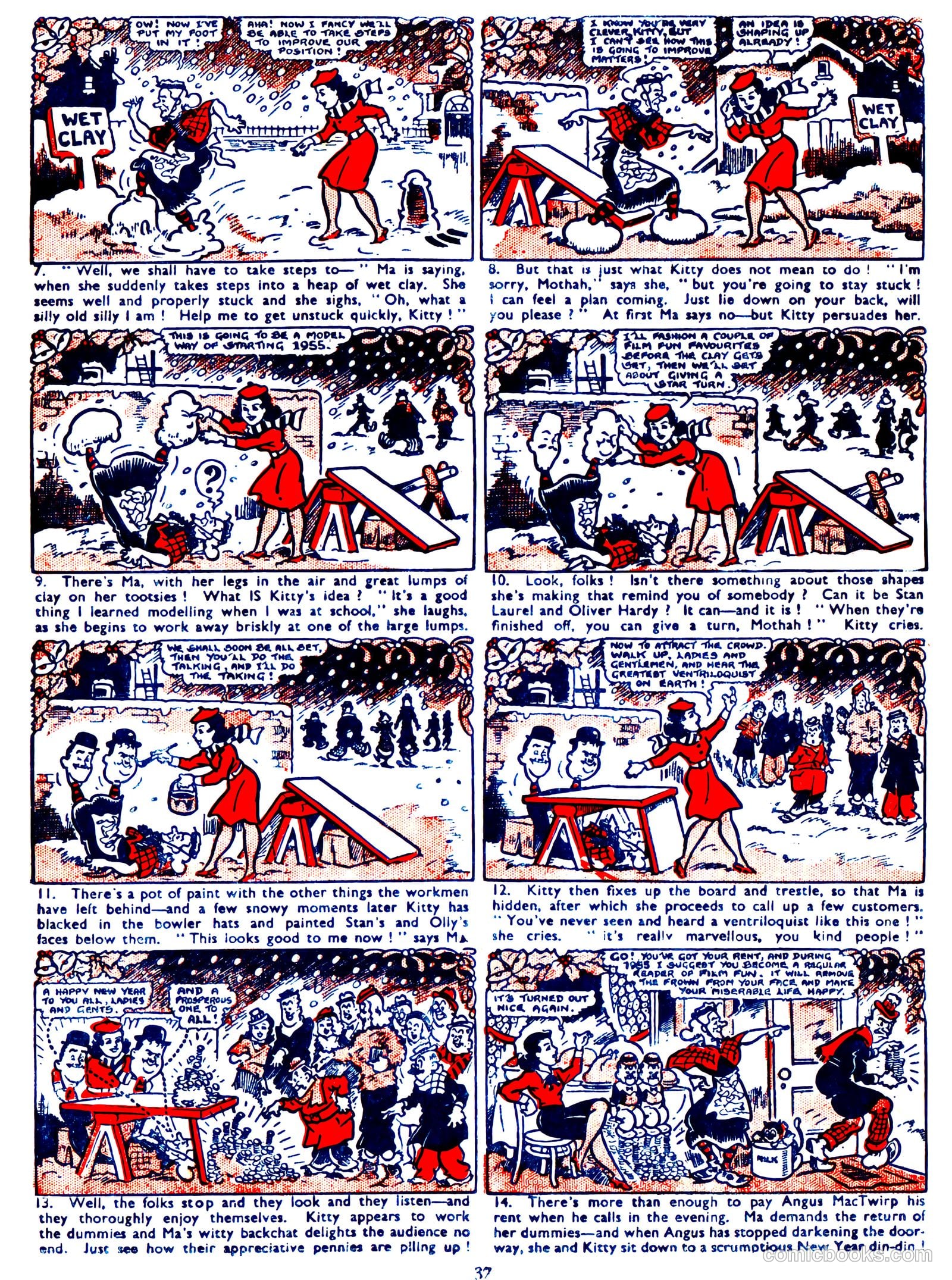 Film Fun Annual #1955 — page 21 of 59