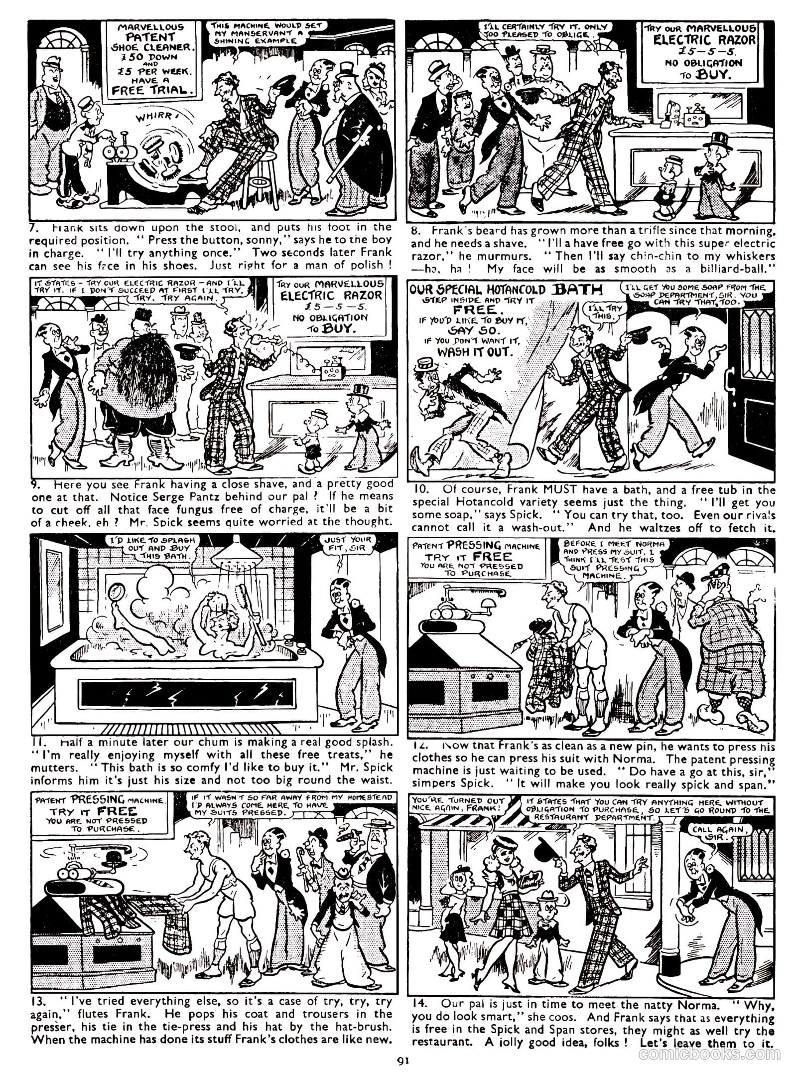 Film Fun Annual #1955 — page 54 of 59