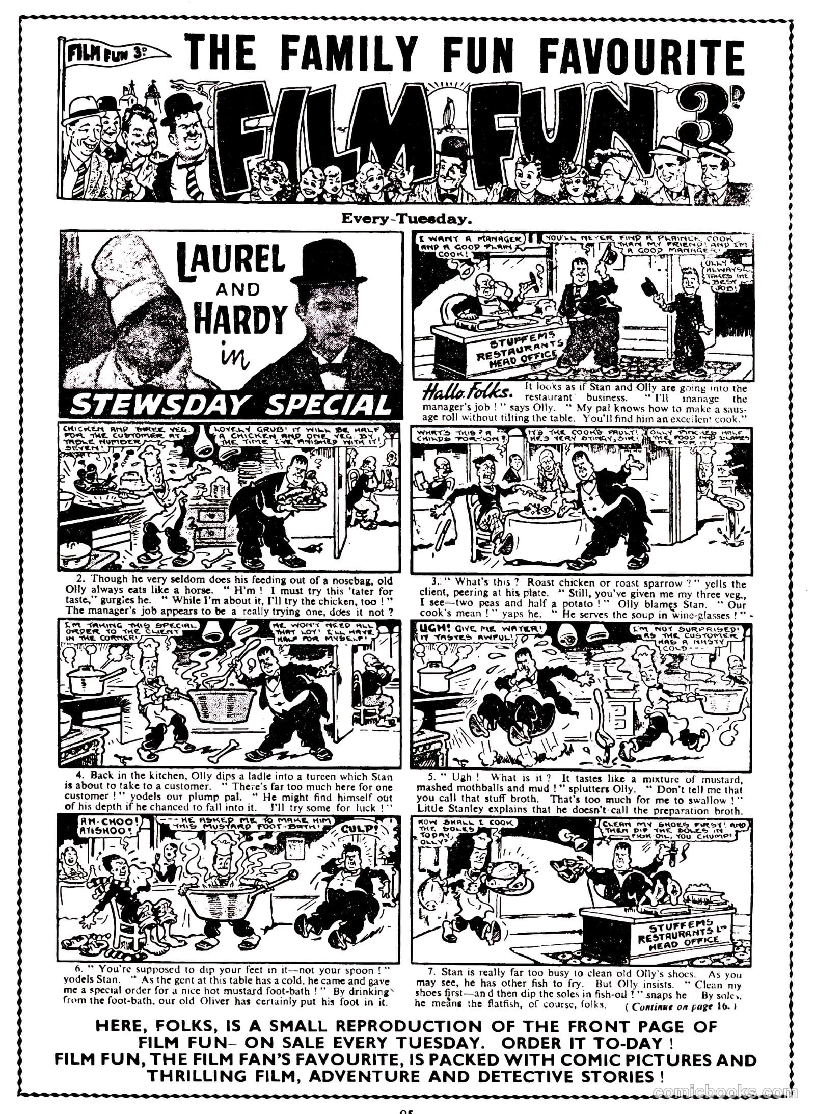 Film Fun Annual #1955 — page 58 of 59