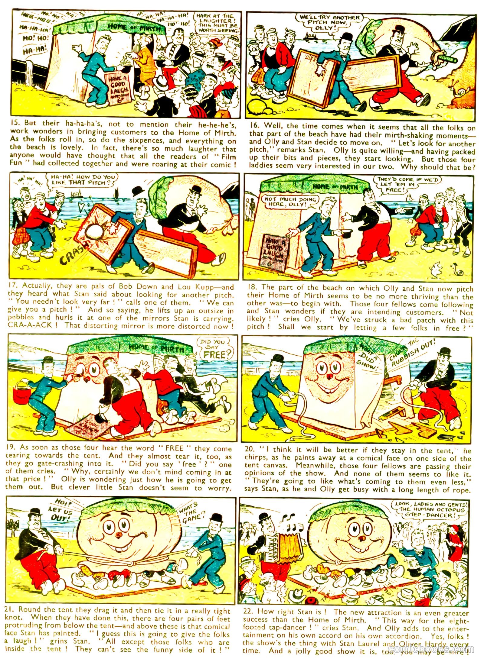 Film Fun Annual #1956 — page 24 of 64