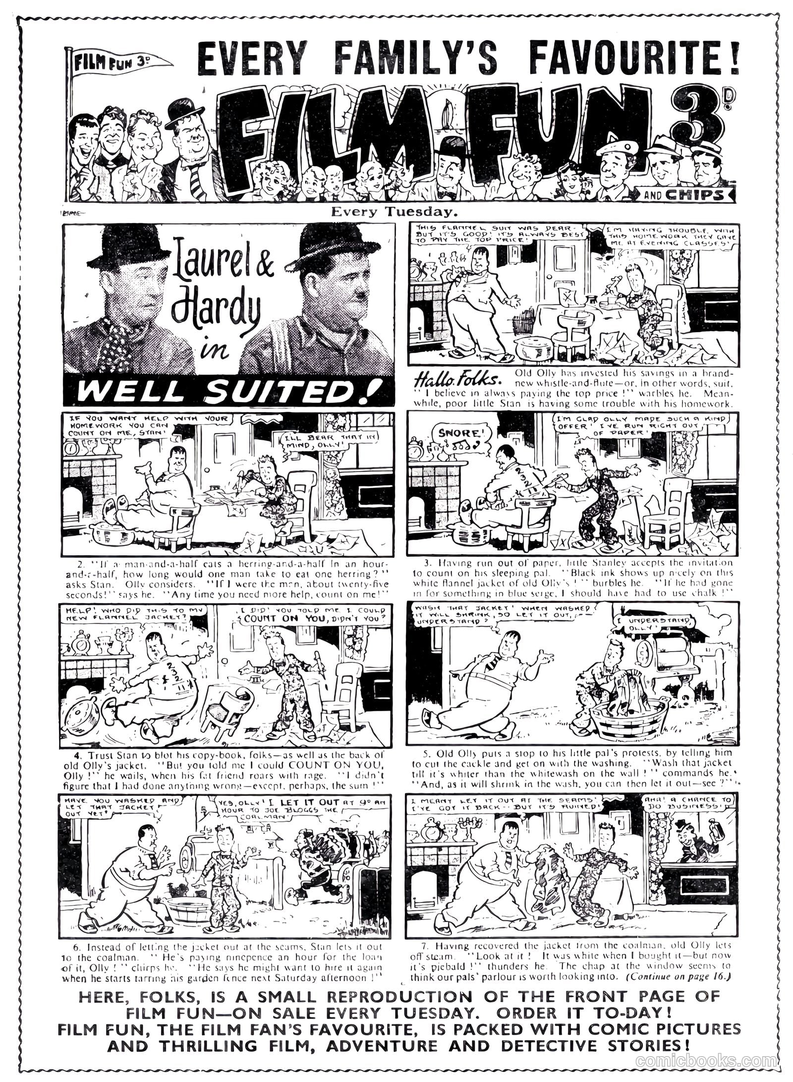 Film Fun Annual #1956 — page 63 of 64