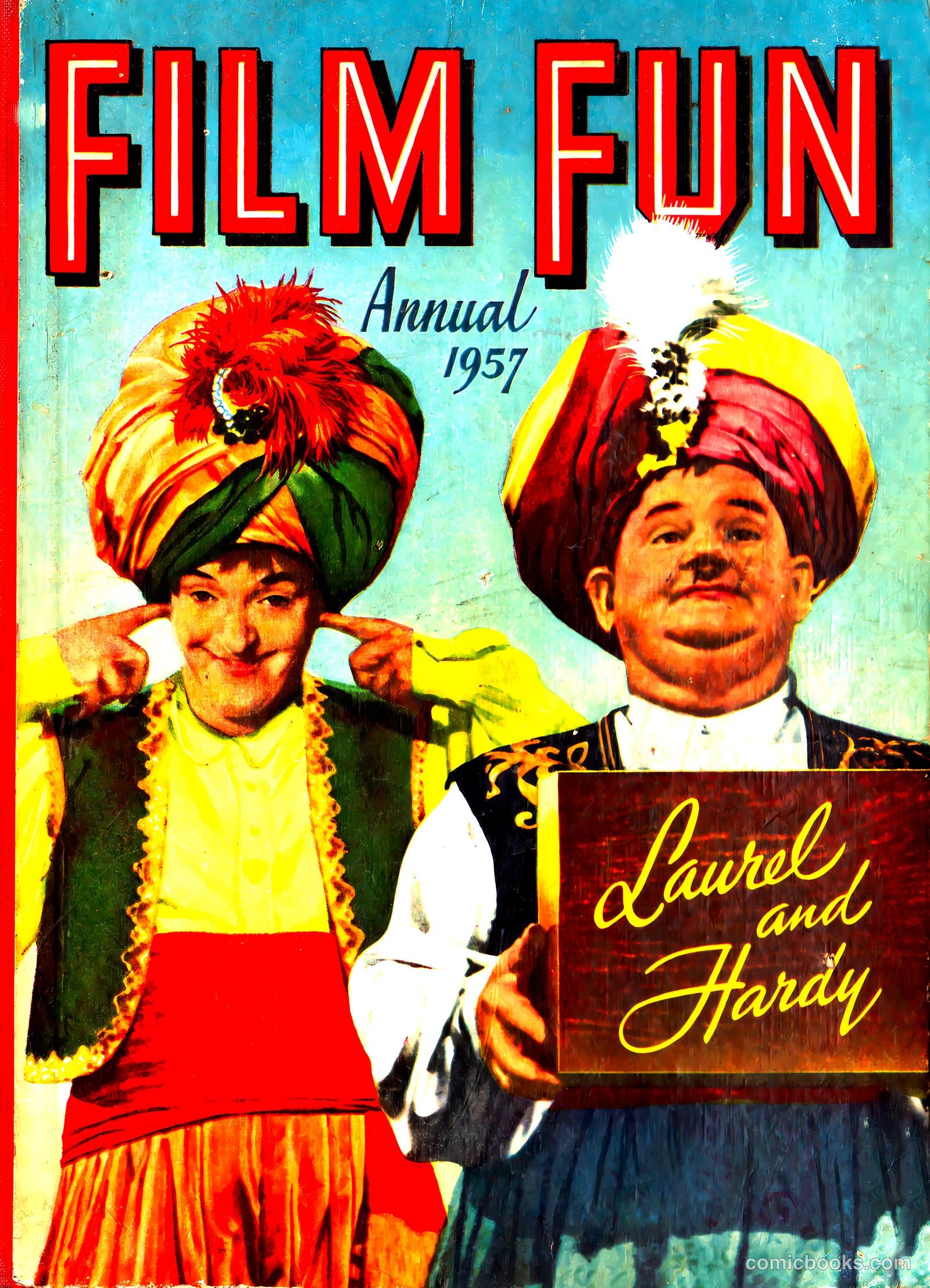 Film Fun Annual #1957 — page 1 of 67