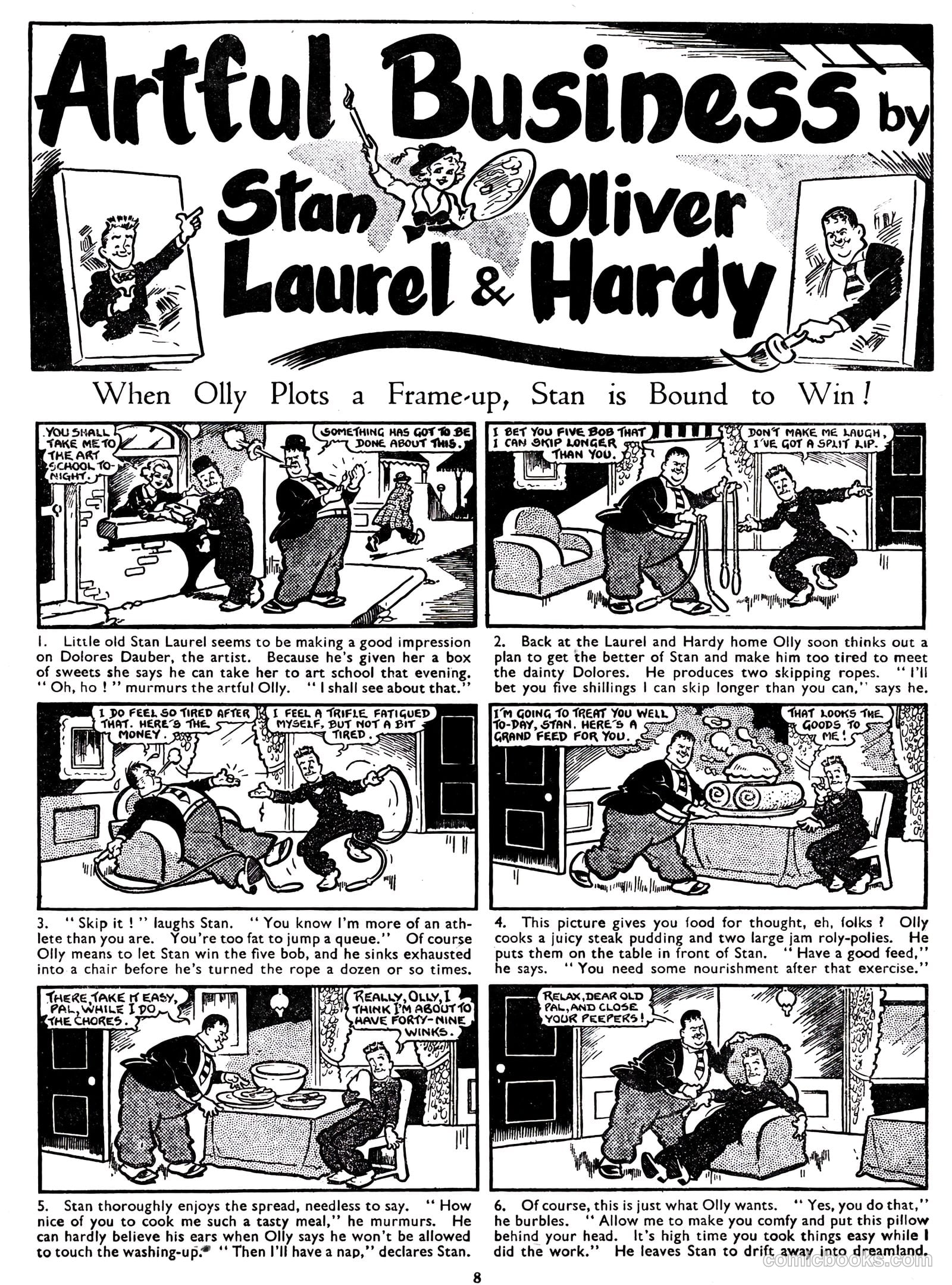 Film Fun Annual #1957 — page 3 of 67