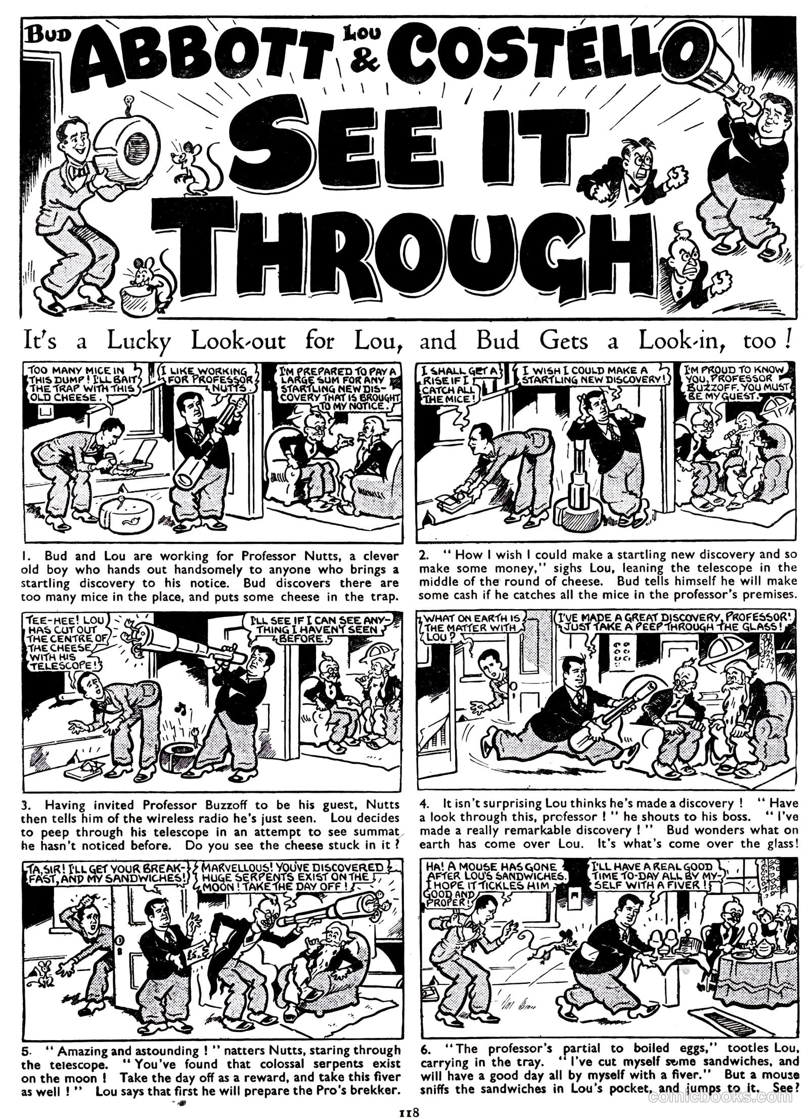 Film Fun Annual #1957 — page 60 of 67