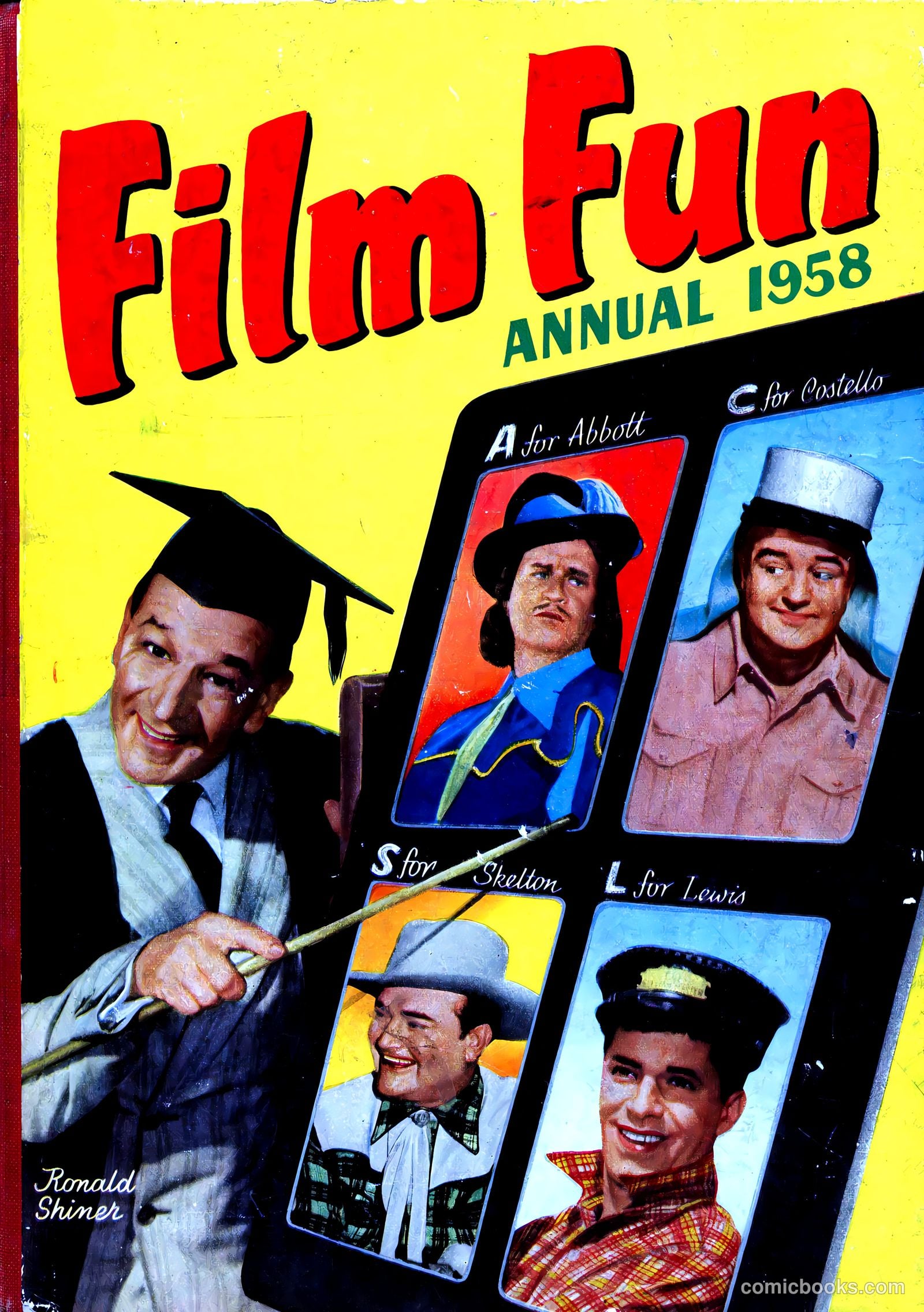 Film Fun Annual #1958 — page 1 of 150