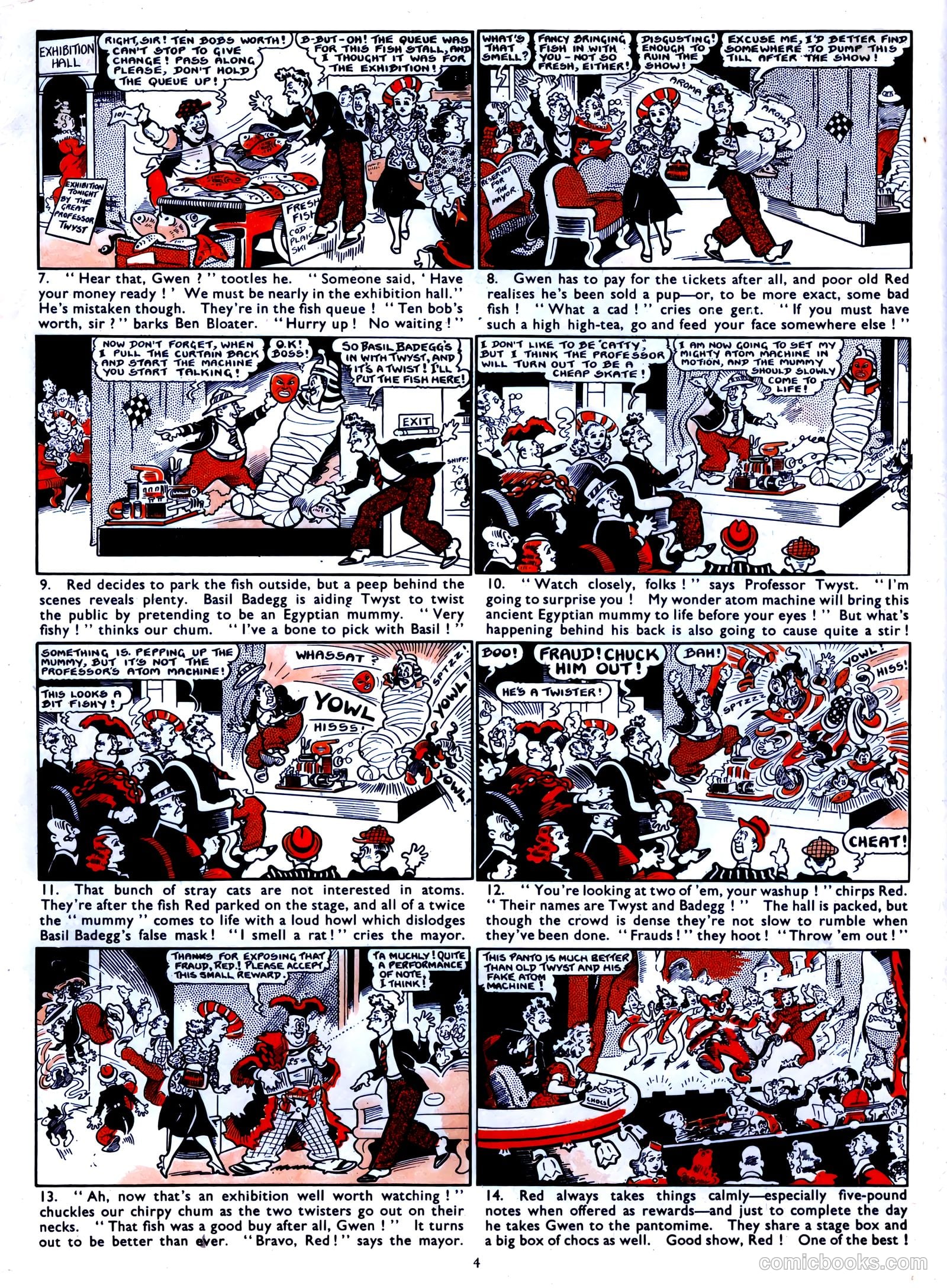 Film Fun Annual #1958 — page 8 of 150