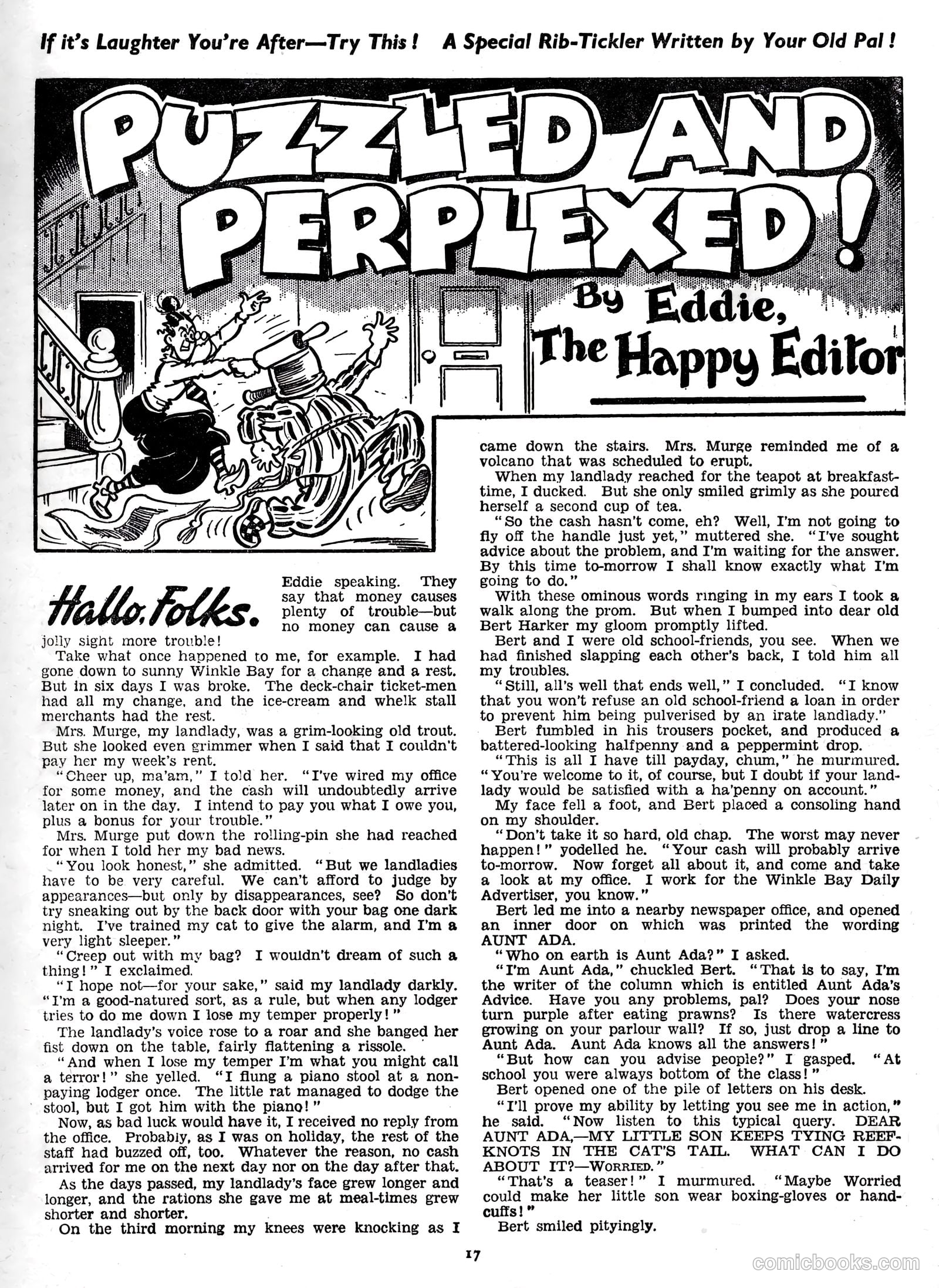 Film Fun Annual #1958 — page 21 of 150