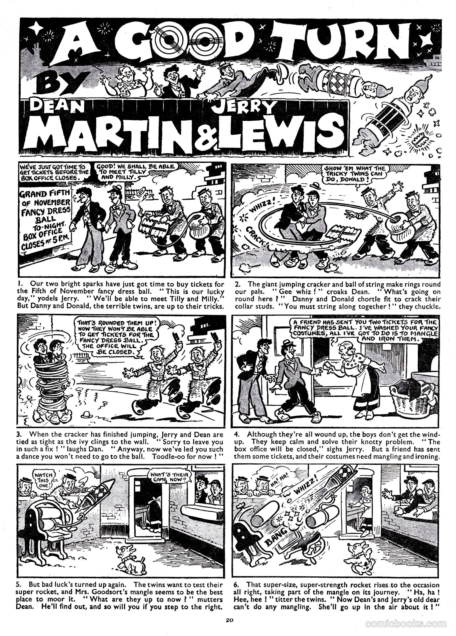 Film Fun Annual #1958 — page 24 of 150