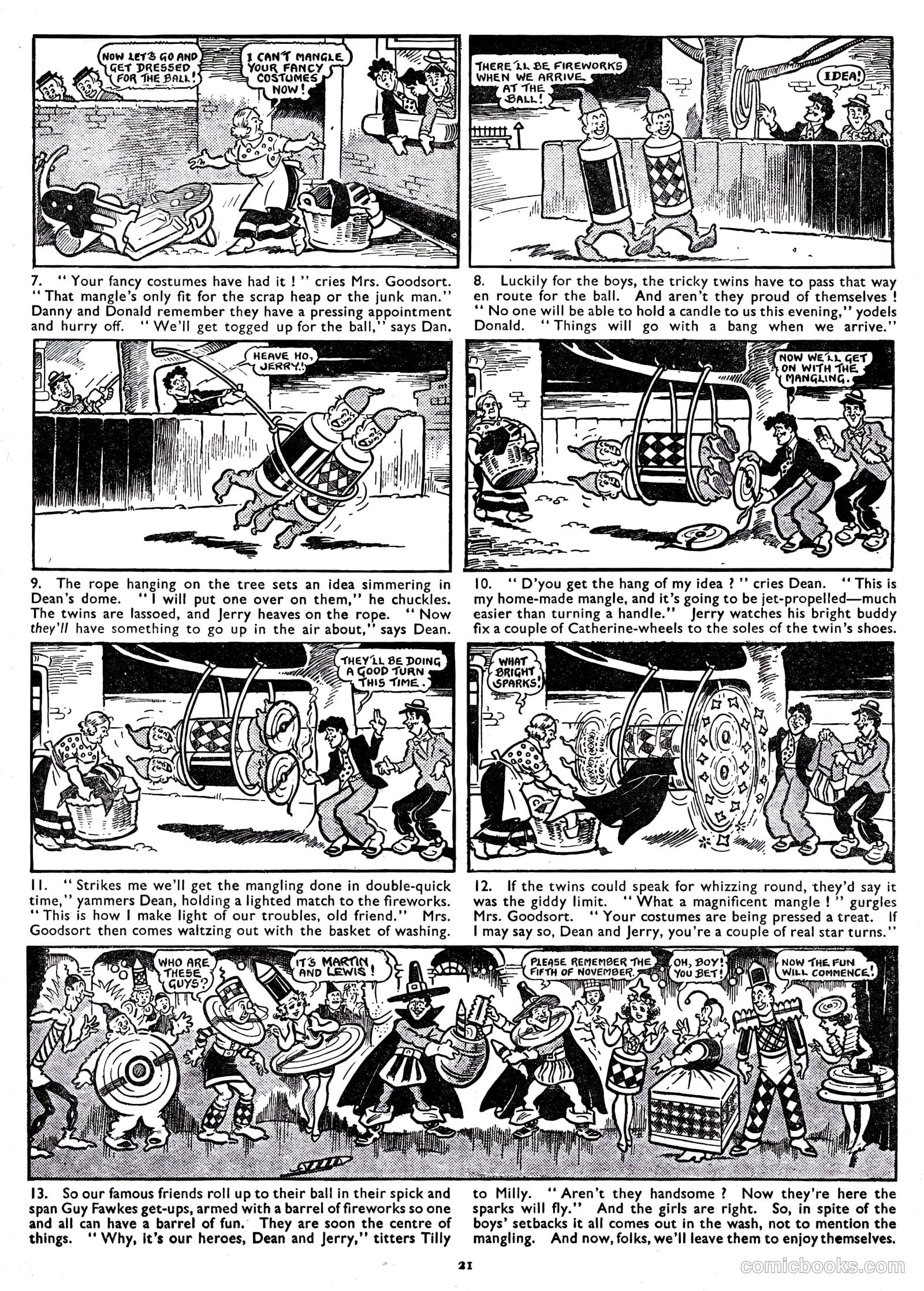 Film Fun Annual #1958 — page 25 of 150