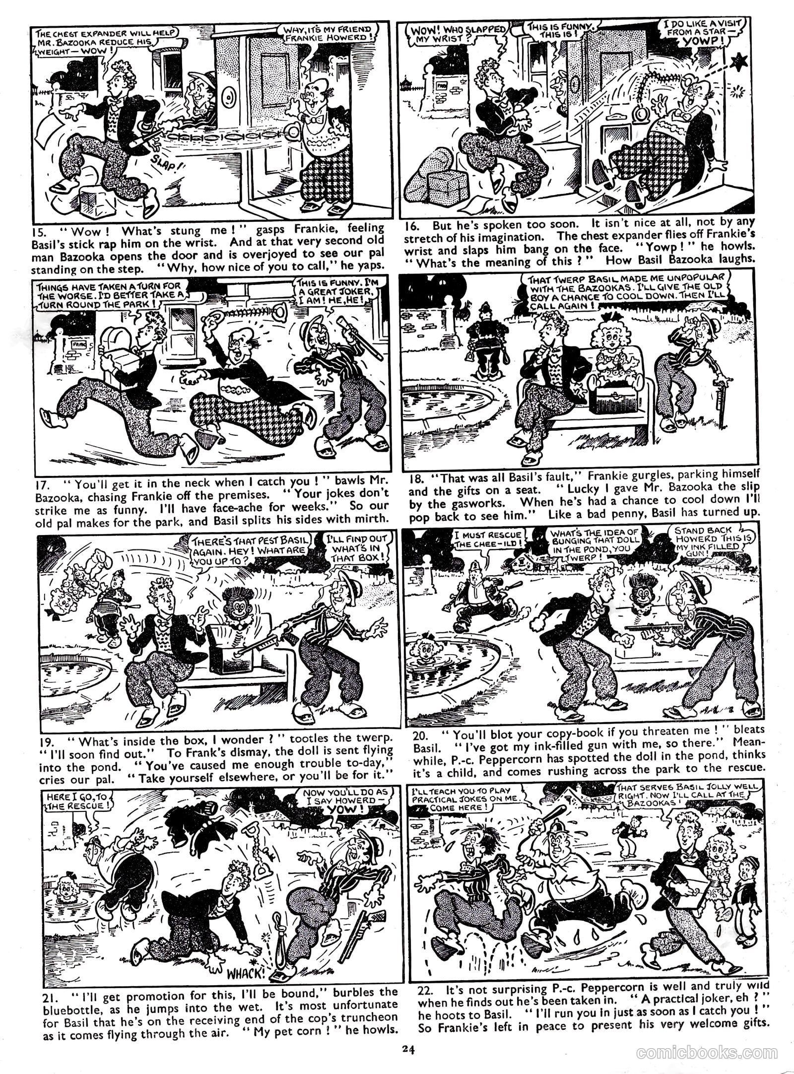 Film Fun Annual #1958 — page 28 of 150
