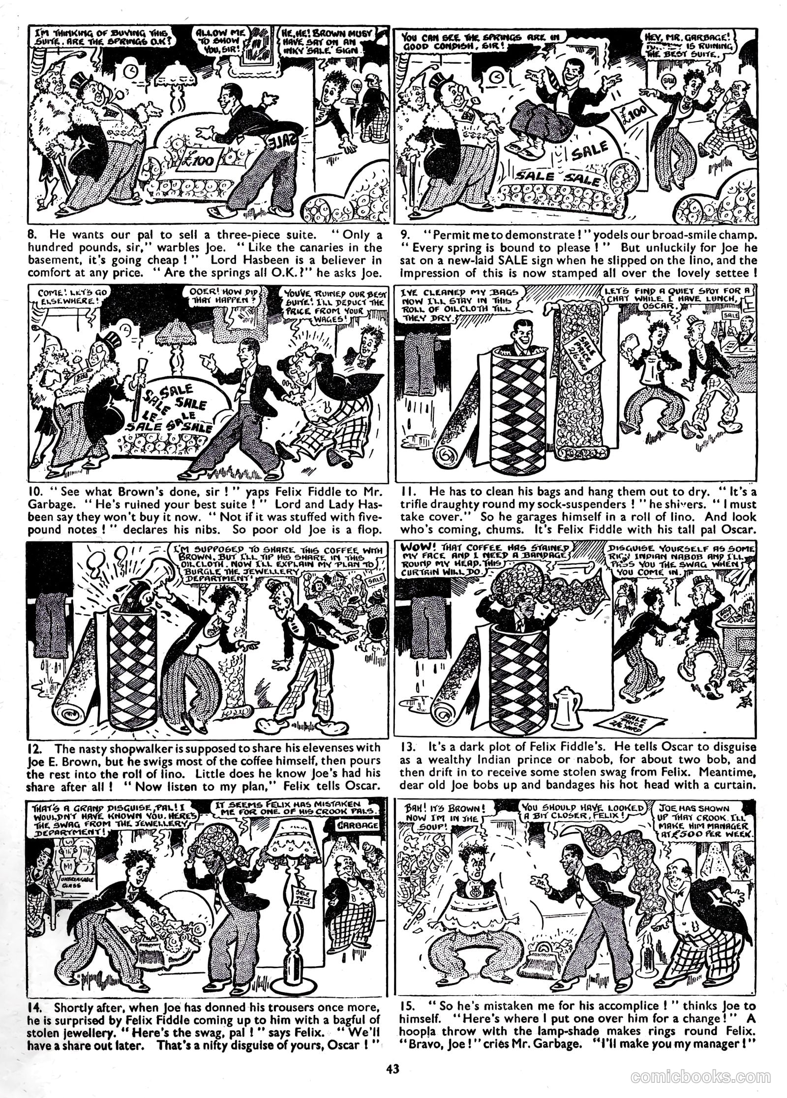 Film Fun Annual #1958 — page 47 of 150
