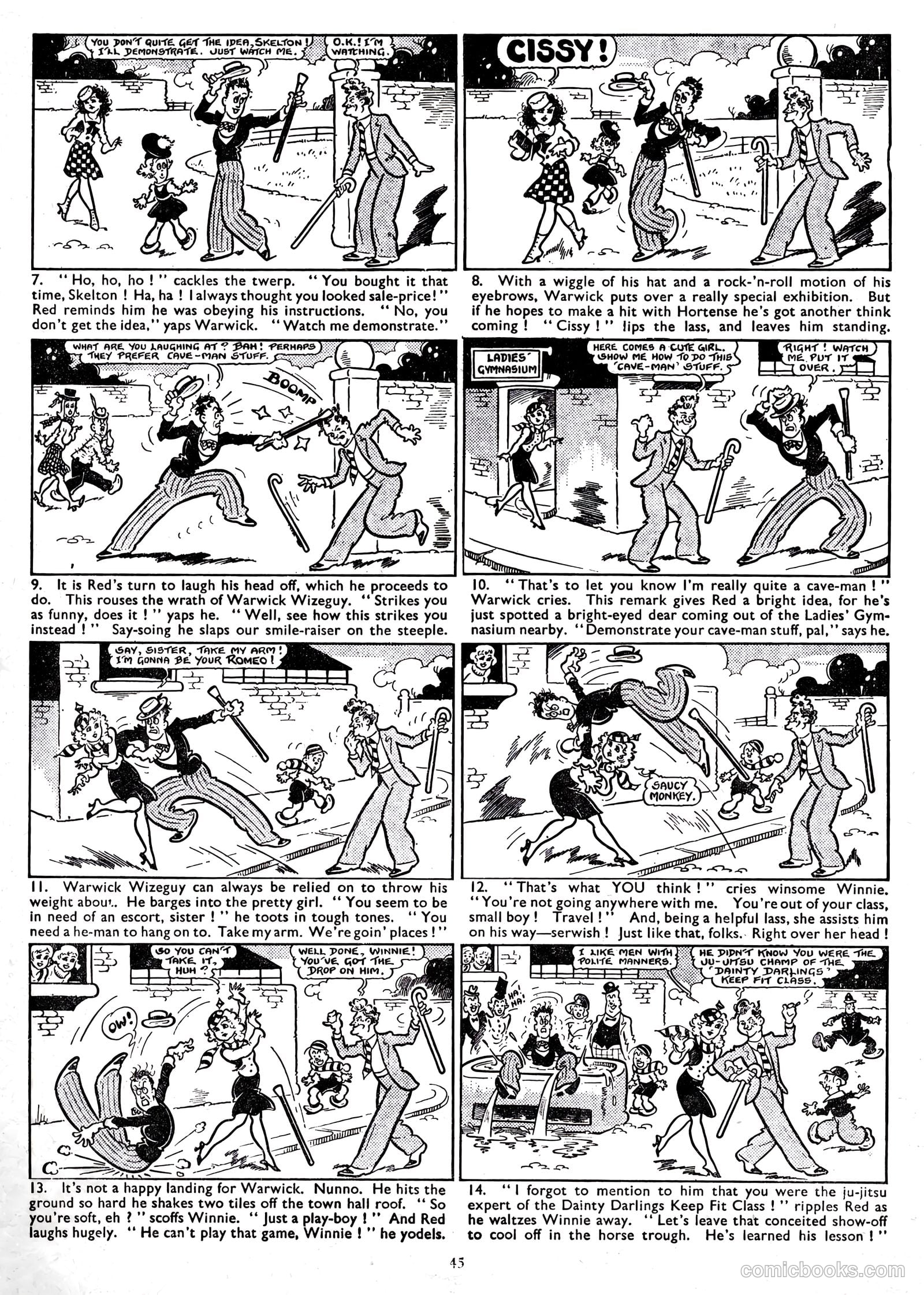 Film Fun Annual #1958 — page 49 of 150