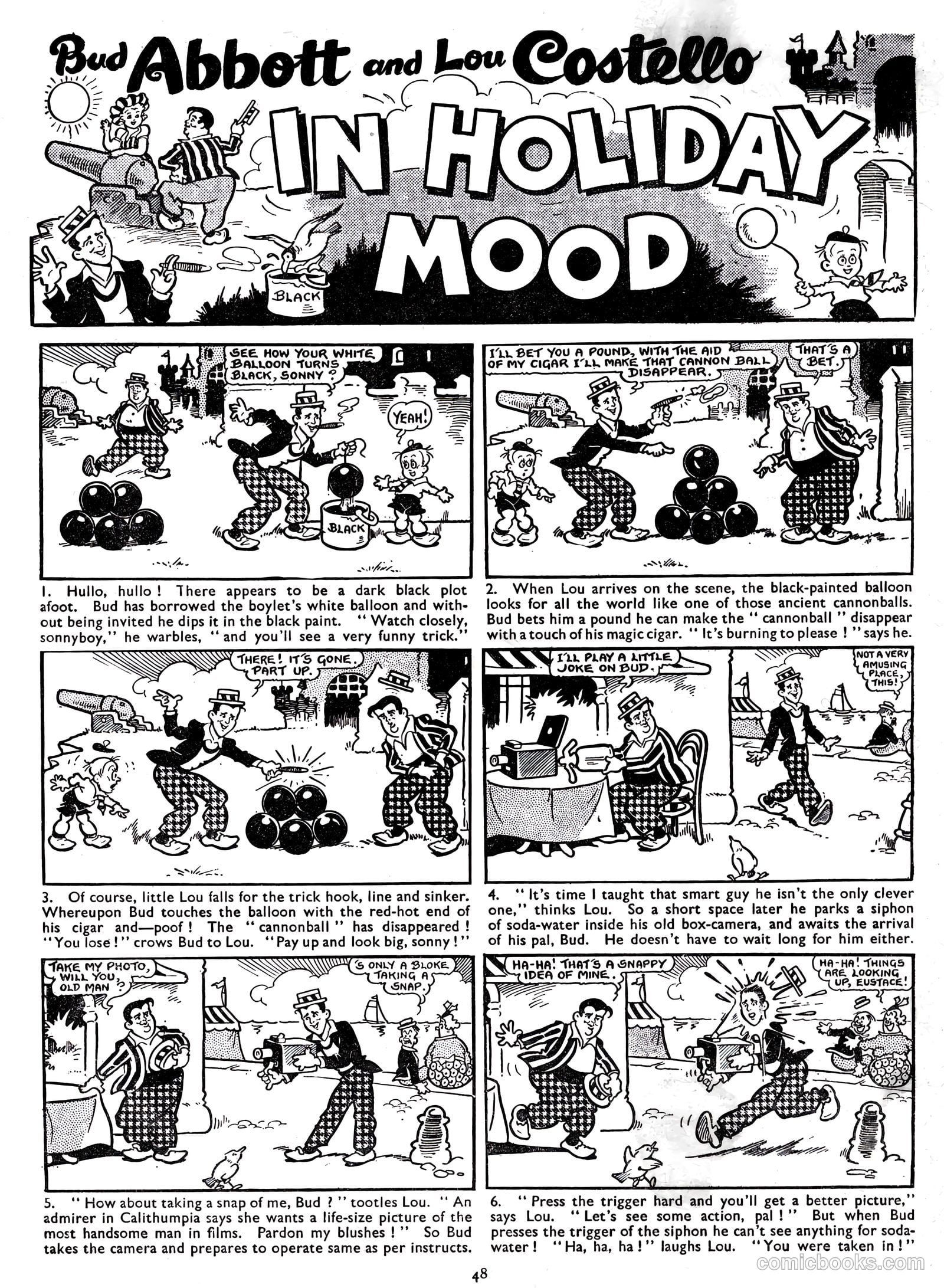 Film Fun Annual #1958 — page 52 of 150