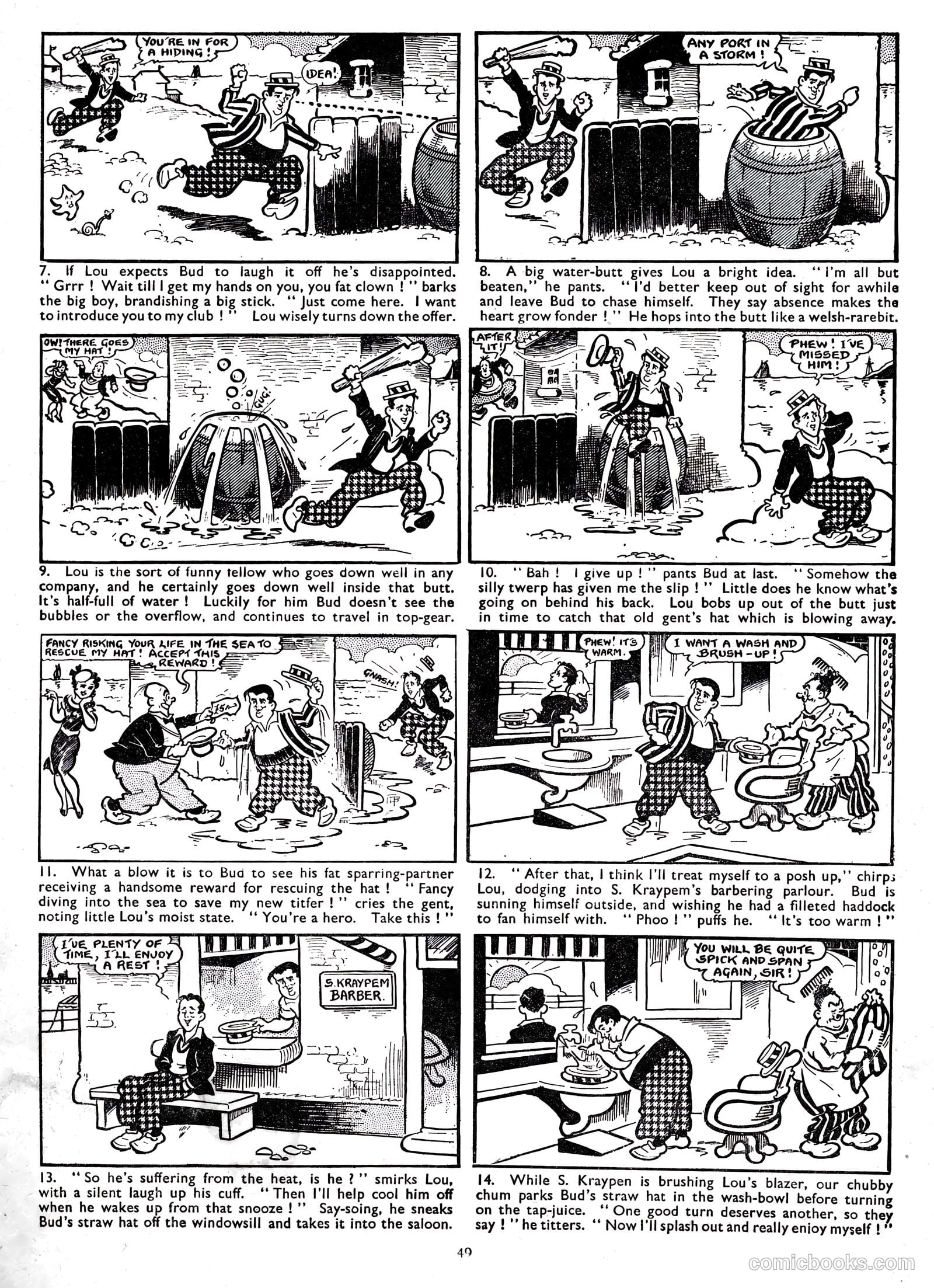 Film Fun Annual #1958 — page 53 of 150
