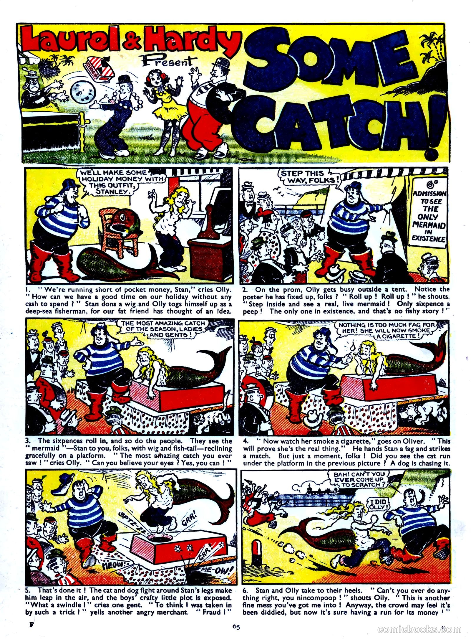 Film Fun Annual #1958 — page 69 of 150