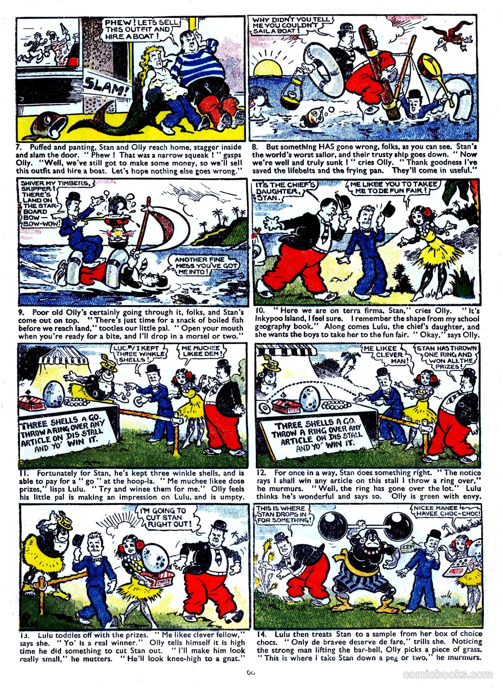Film Fun Annual #1958 — page 70 of 150