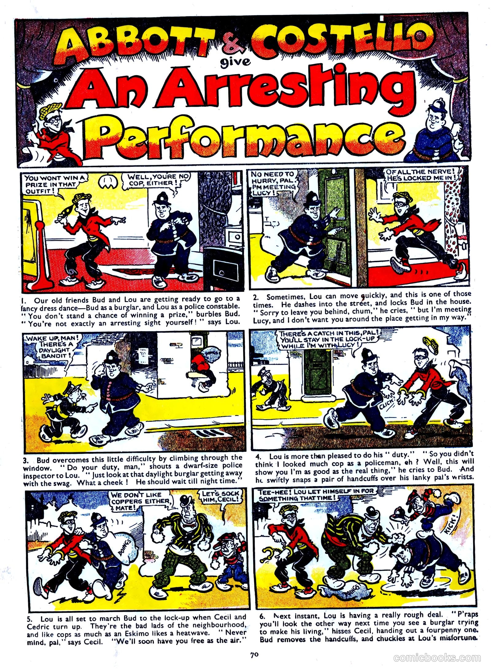 Film Fun Annual #1958 — page 74 of 150