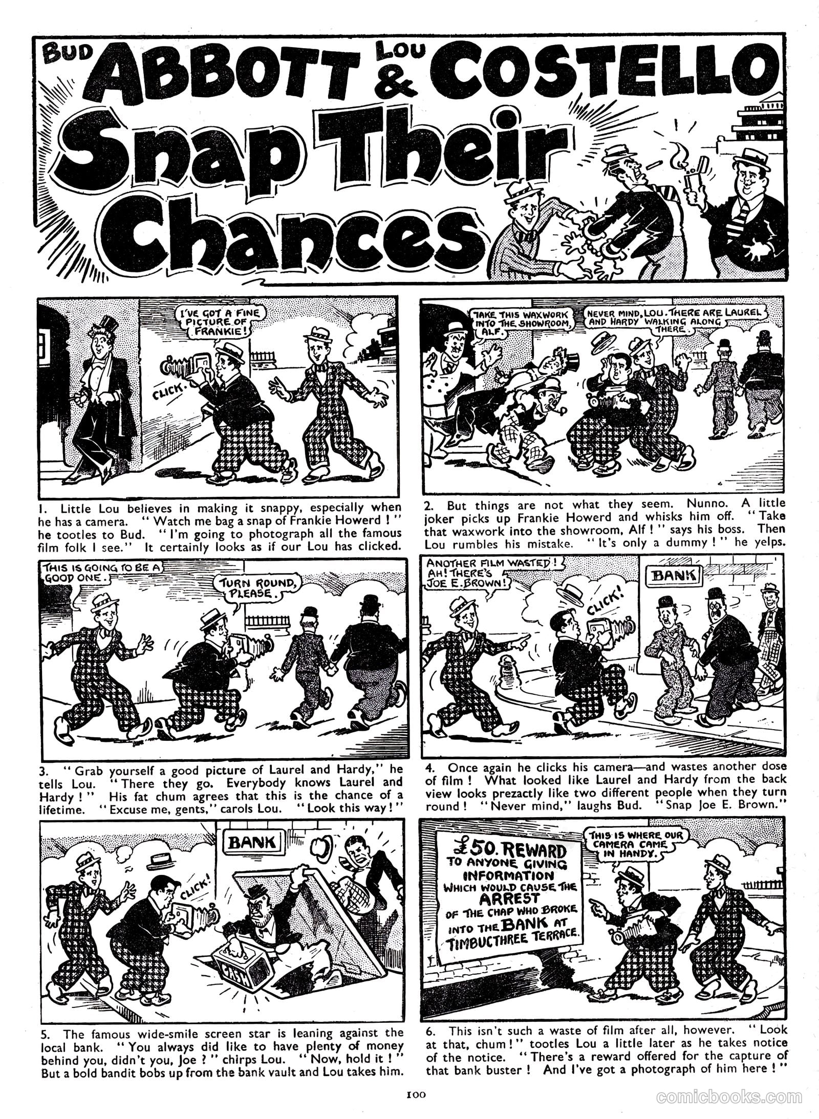 Film Fun Annual #1958 — page 104 of 150