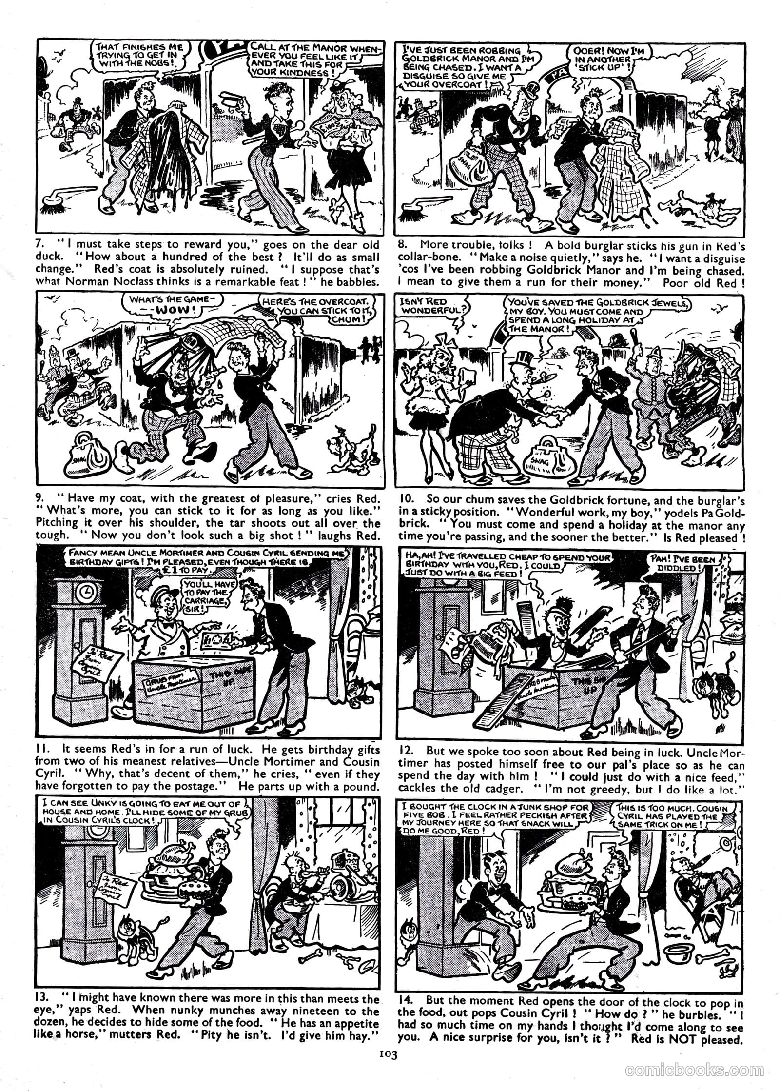 Film Fun Annual #1958 — page 107 of 150