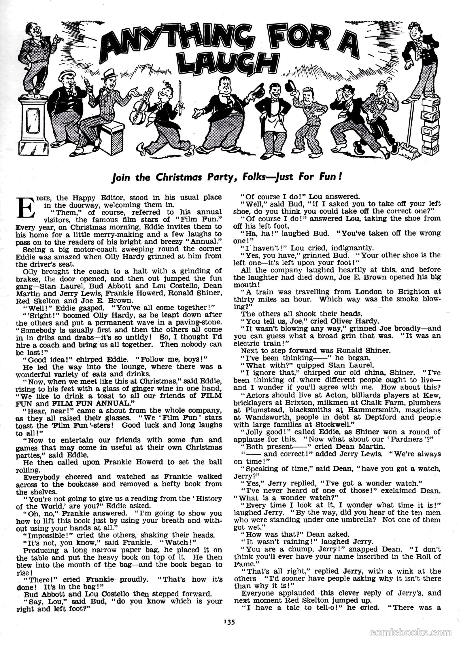 Film Fun Annual #1958 — page 139 of 150
