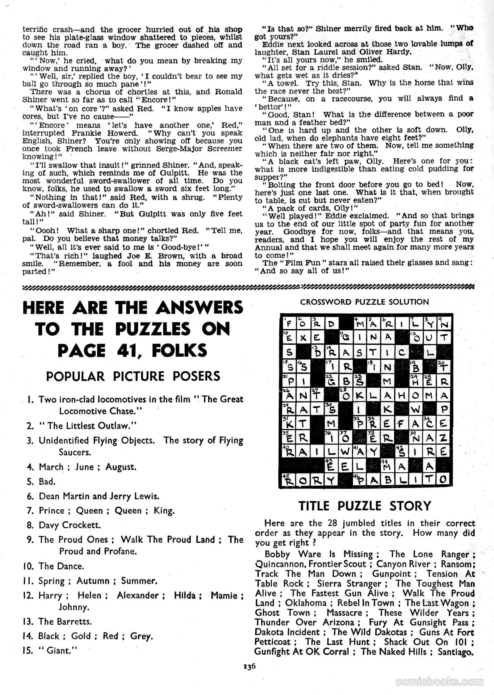 Film Fun Annual #1958 — page 140 of 150