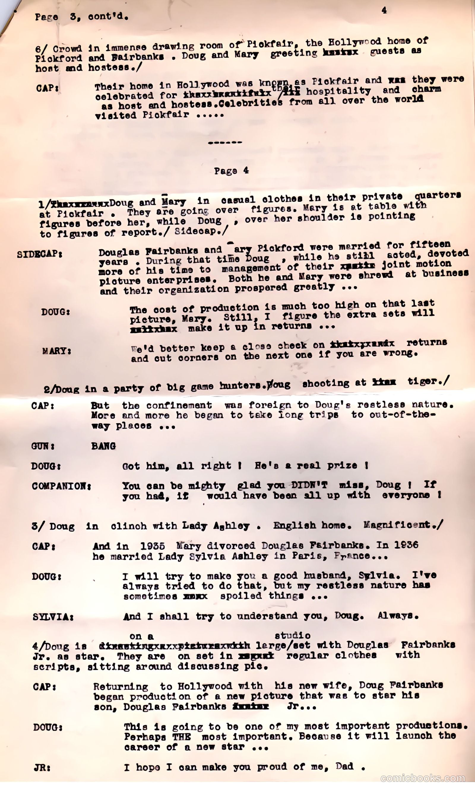 Film Stars Romances #3 — page 4 of 5