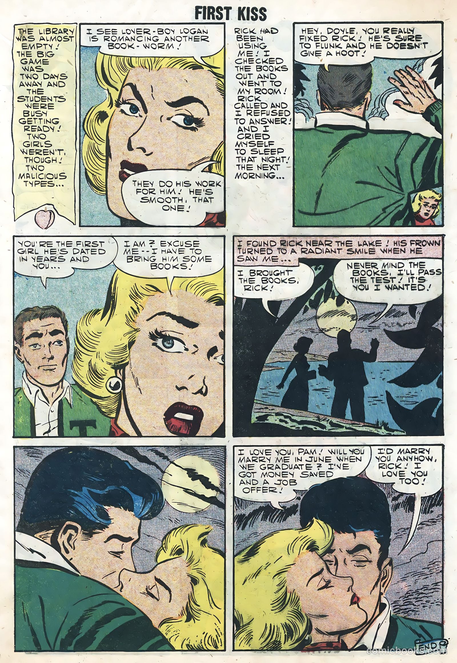 First Kiss #1 — page 9 of 36