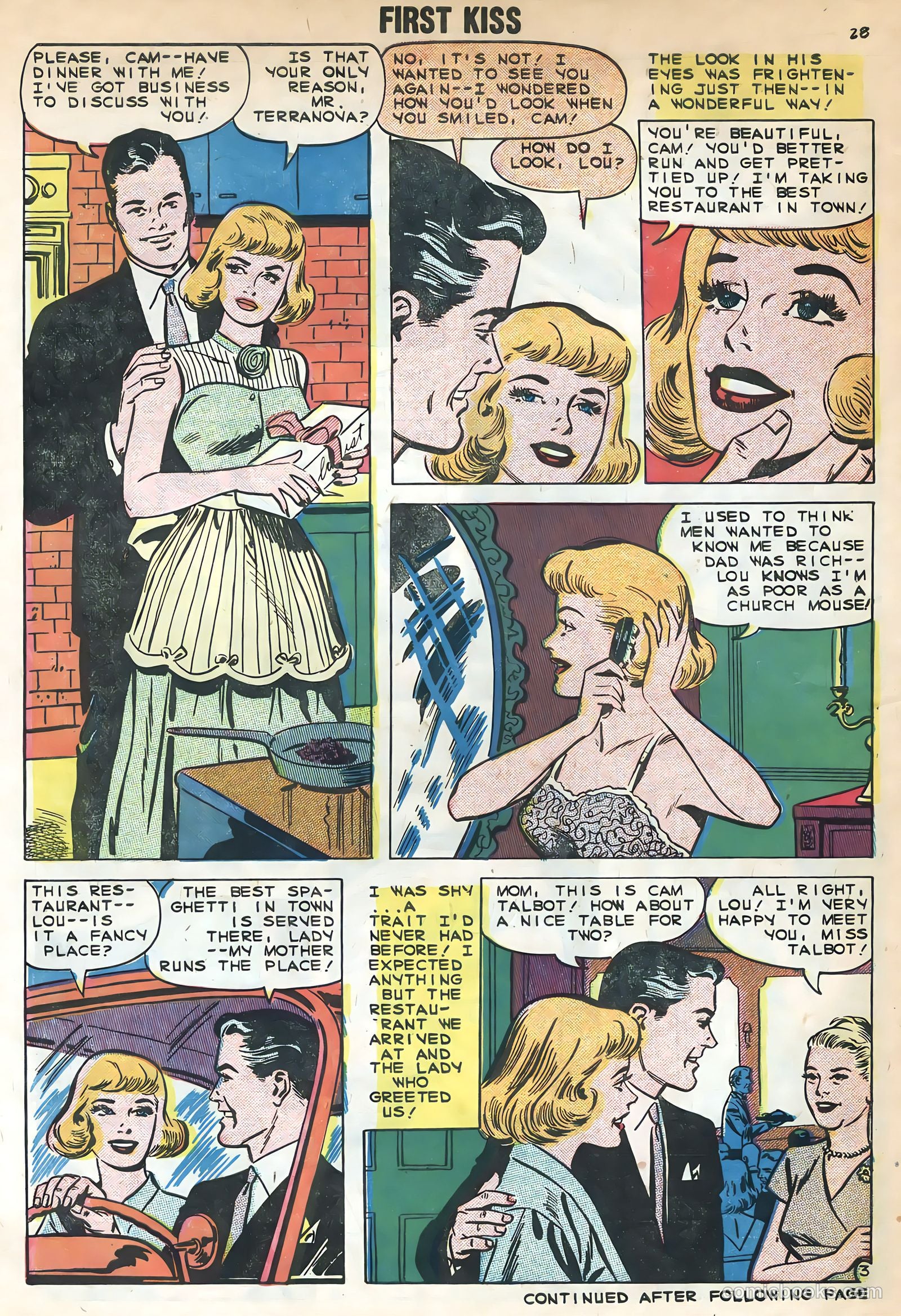 First Kiss #10 — page 30 of 36