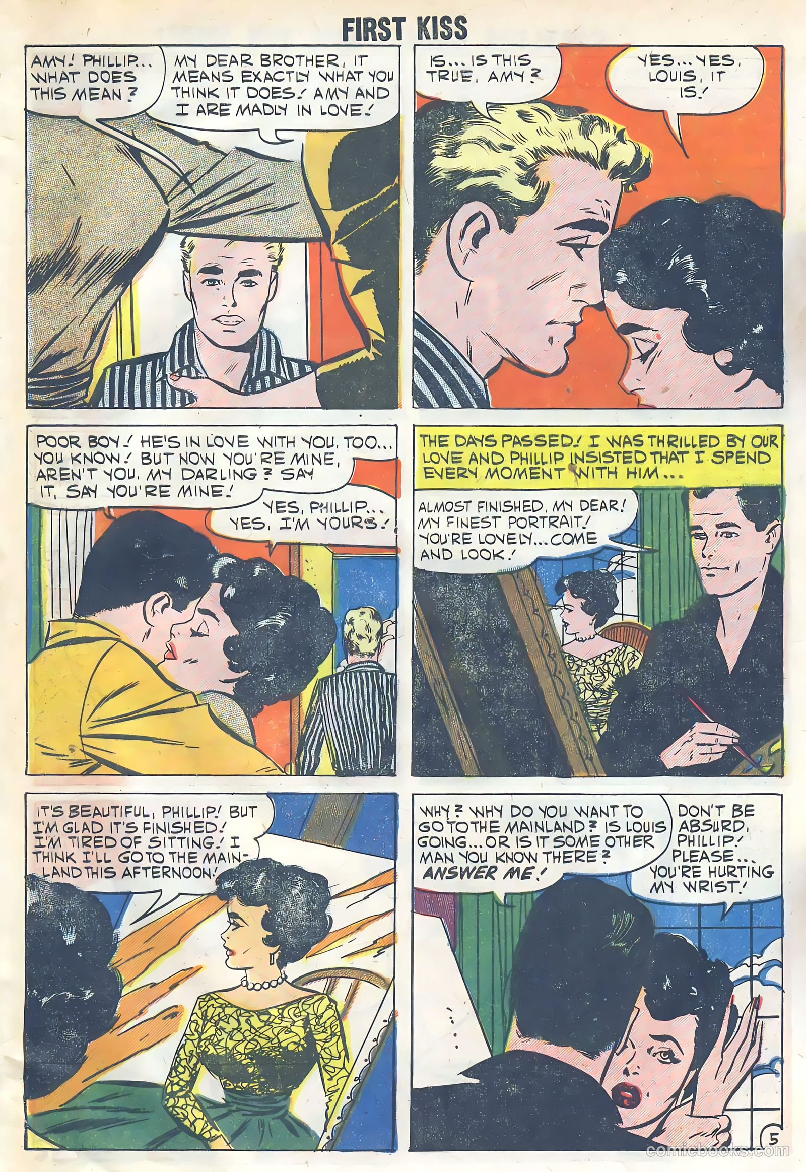 First Kiss #14 — page 8 of 36