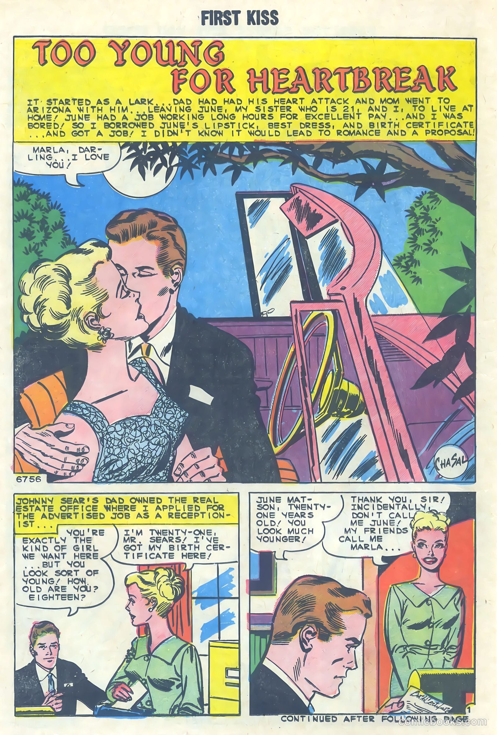 First Kiss #16 — page 14 of 36
