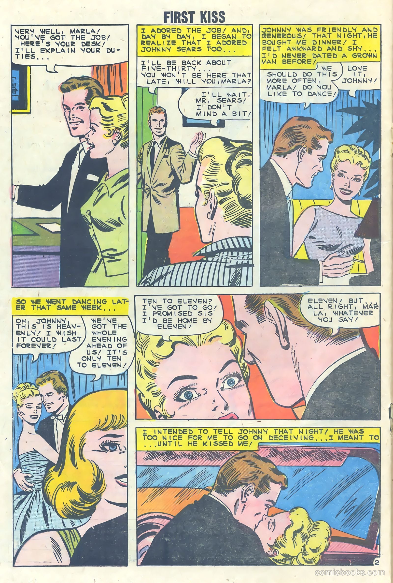First Kiss #16 — page 16 of 36