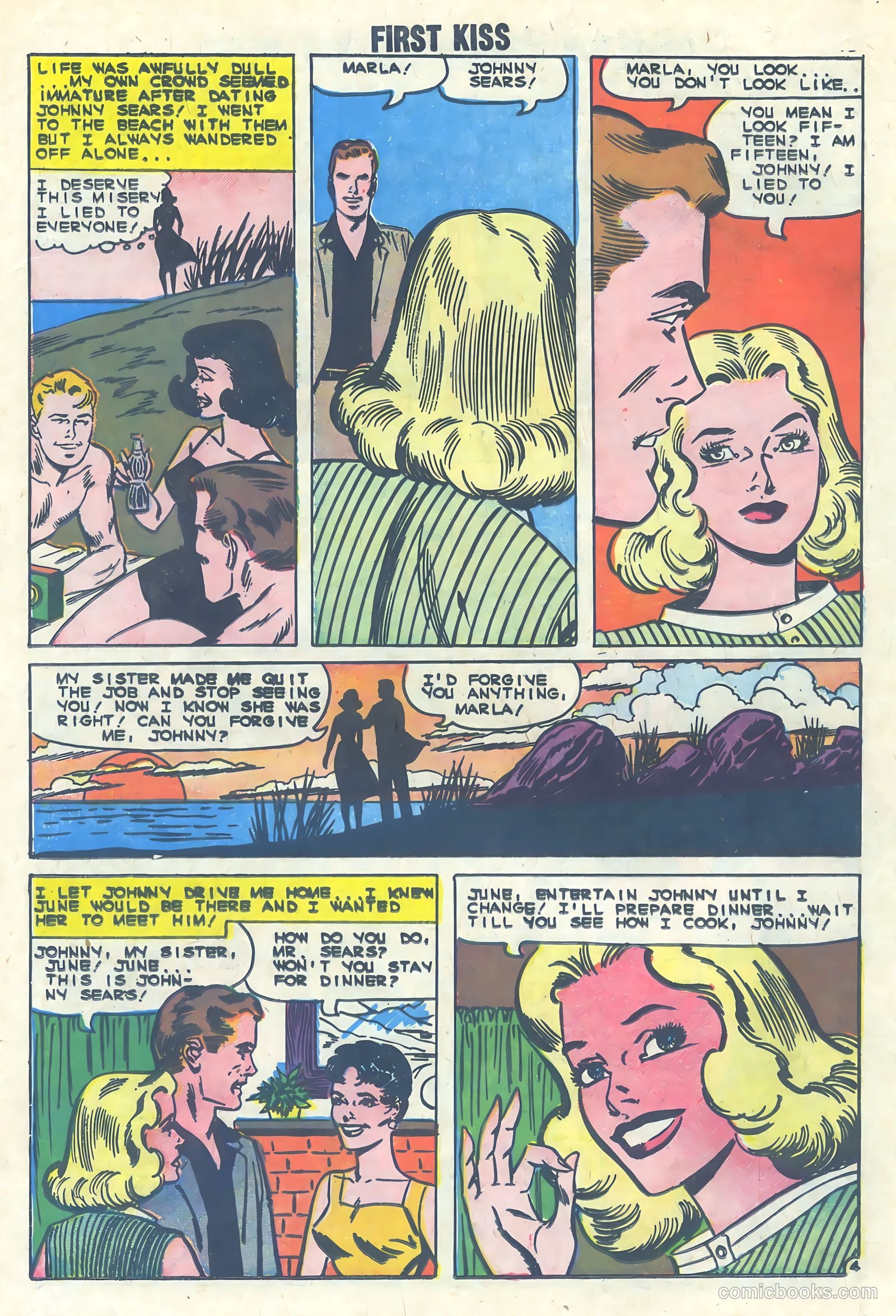 First Kiss #16 — page 18 of 36