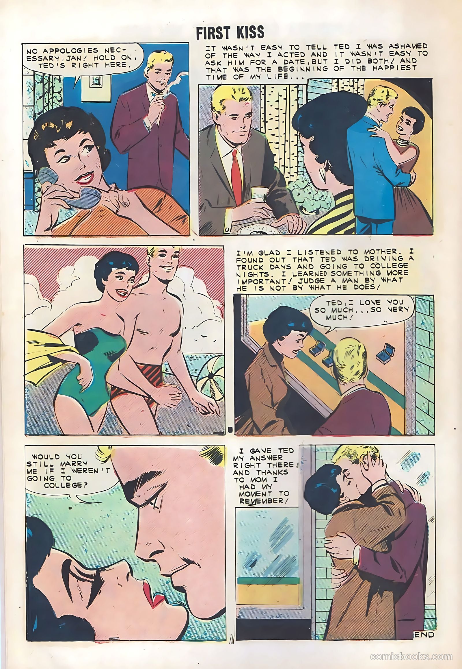 First Kiss #21 — page 8 of 36