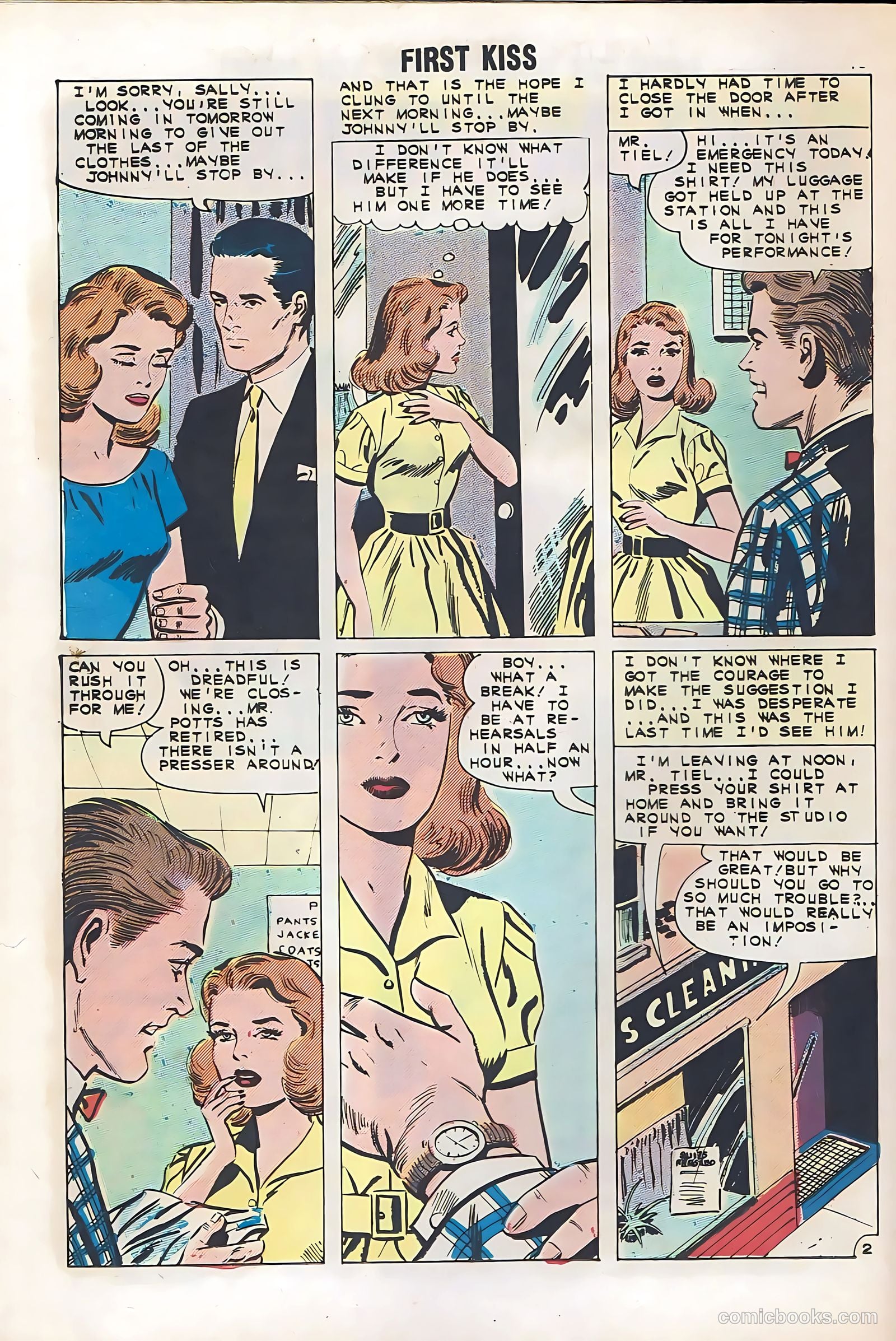 First Kiss #21 — page 12 of 36